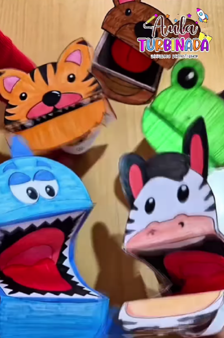 Dê Vida às Suas Aulas com Fantoches de Mão Encantadores