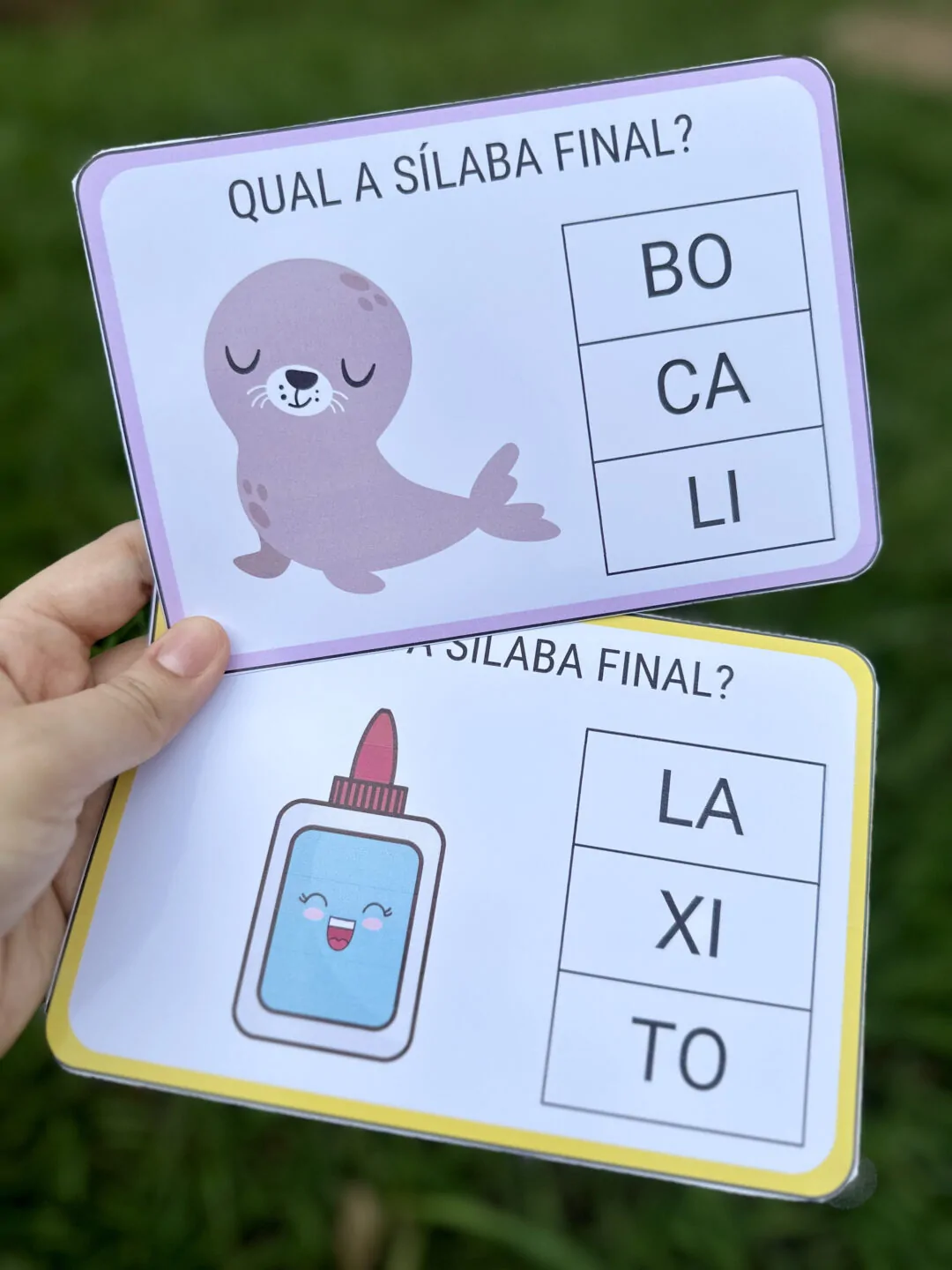 Qual é a Sílaba final? - Imagem 3