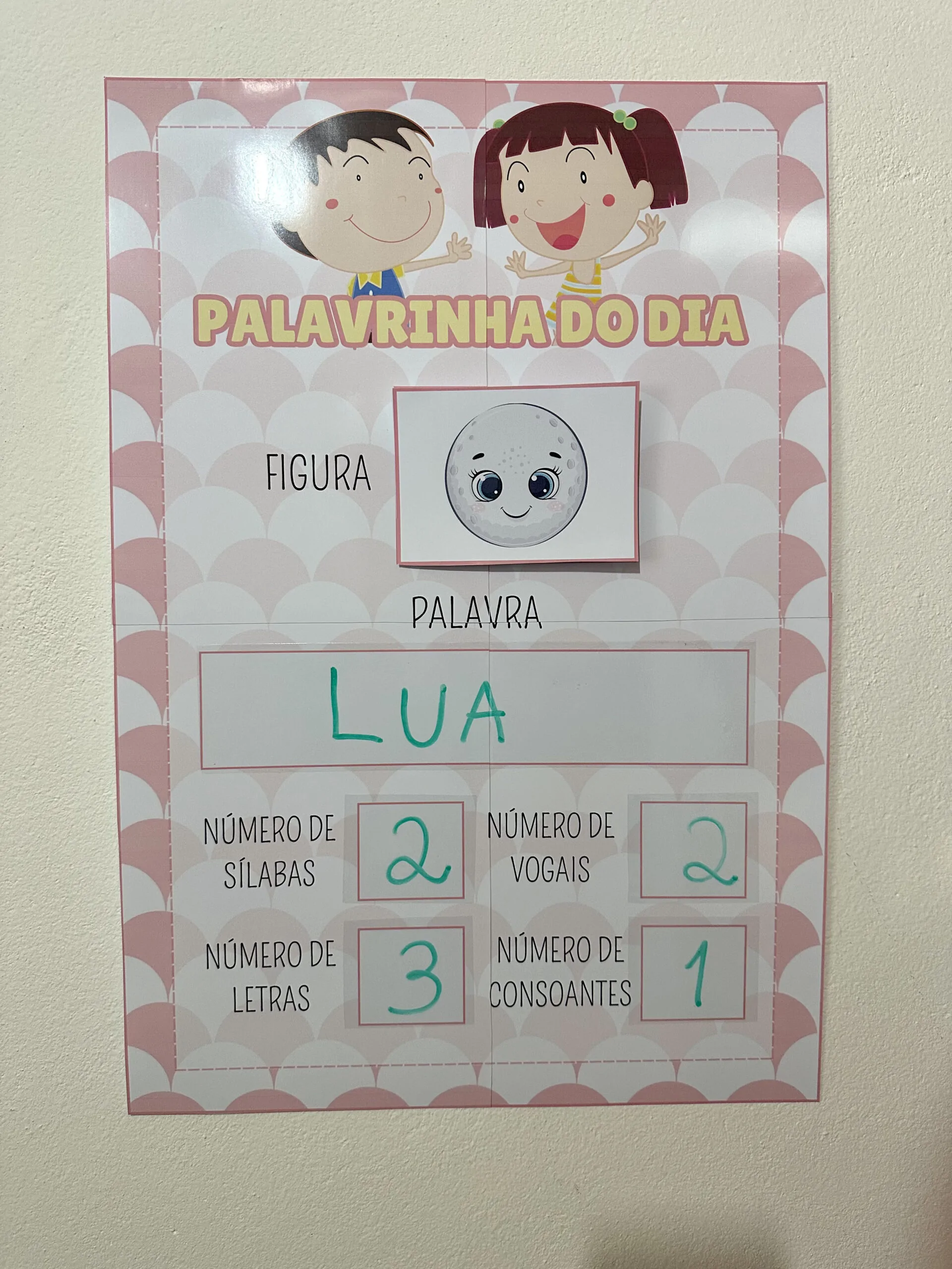 Cartaz Palavrinha do Dia - Imagem 2