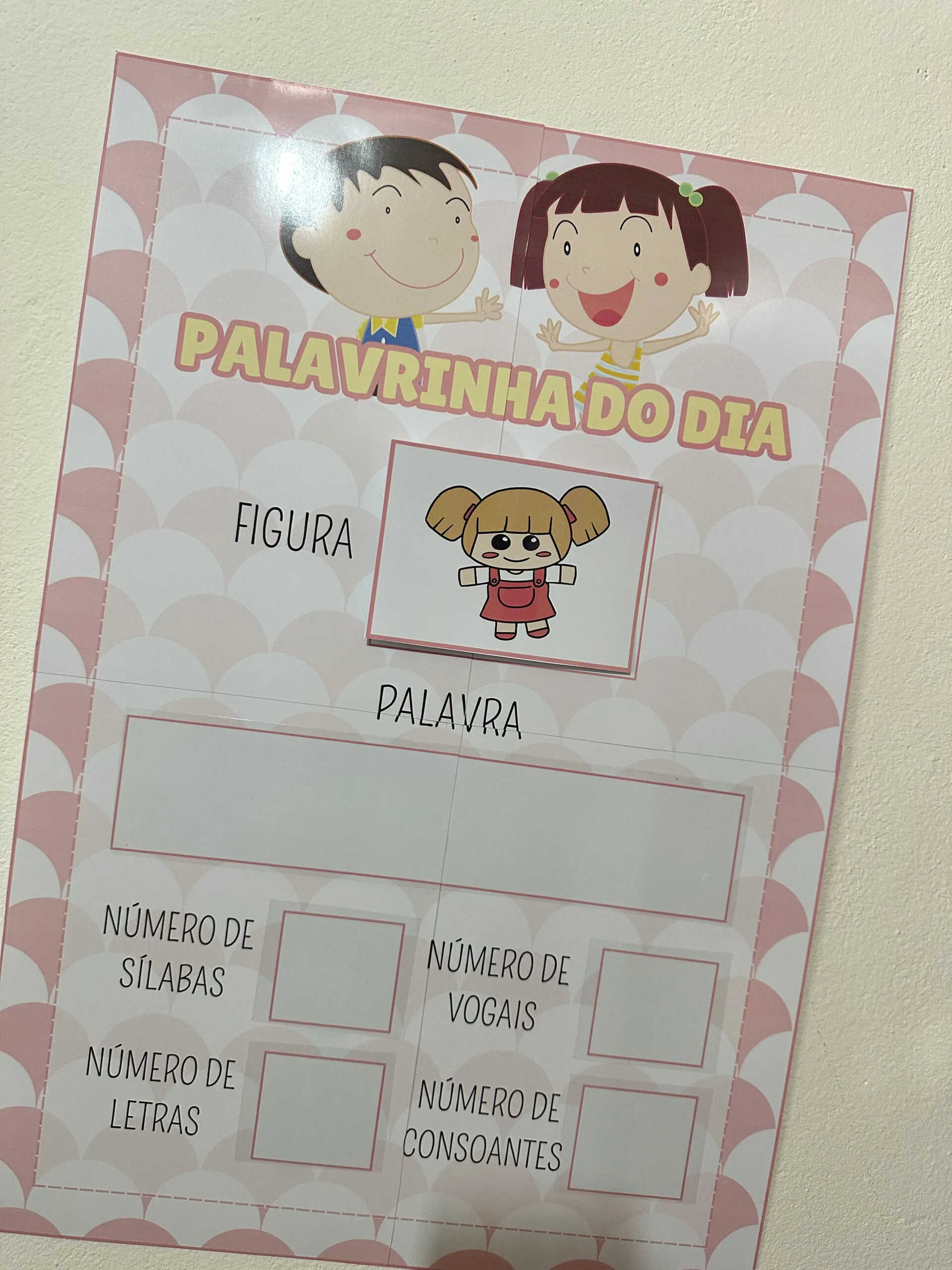 Cartaz Palavrinha do Dia - Imagem 3