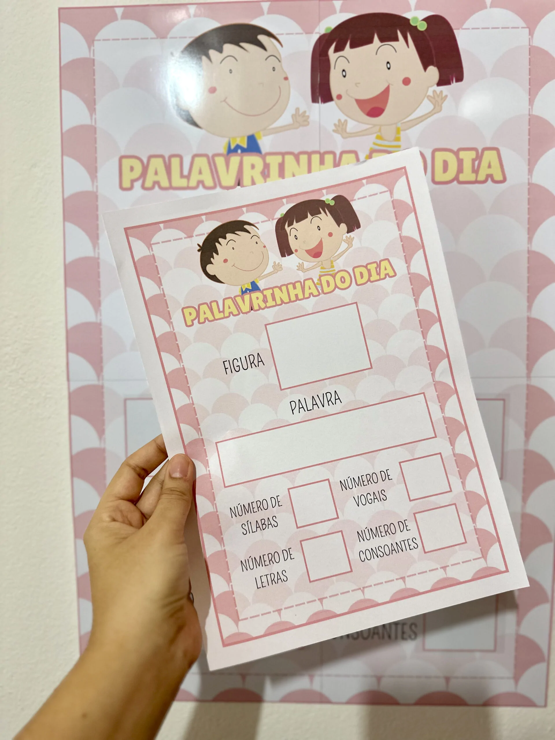 Cartaz Palavrinha do Dia - Imagem 8