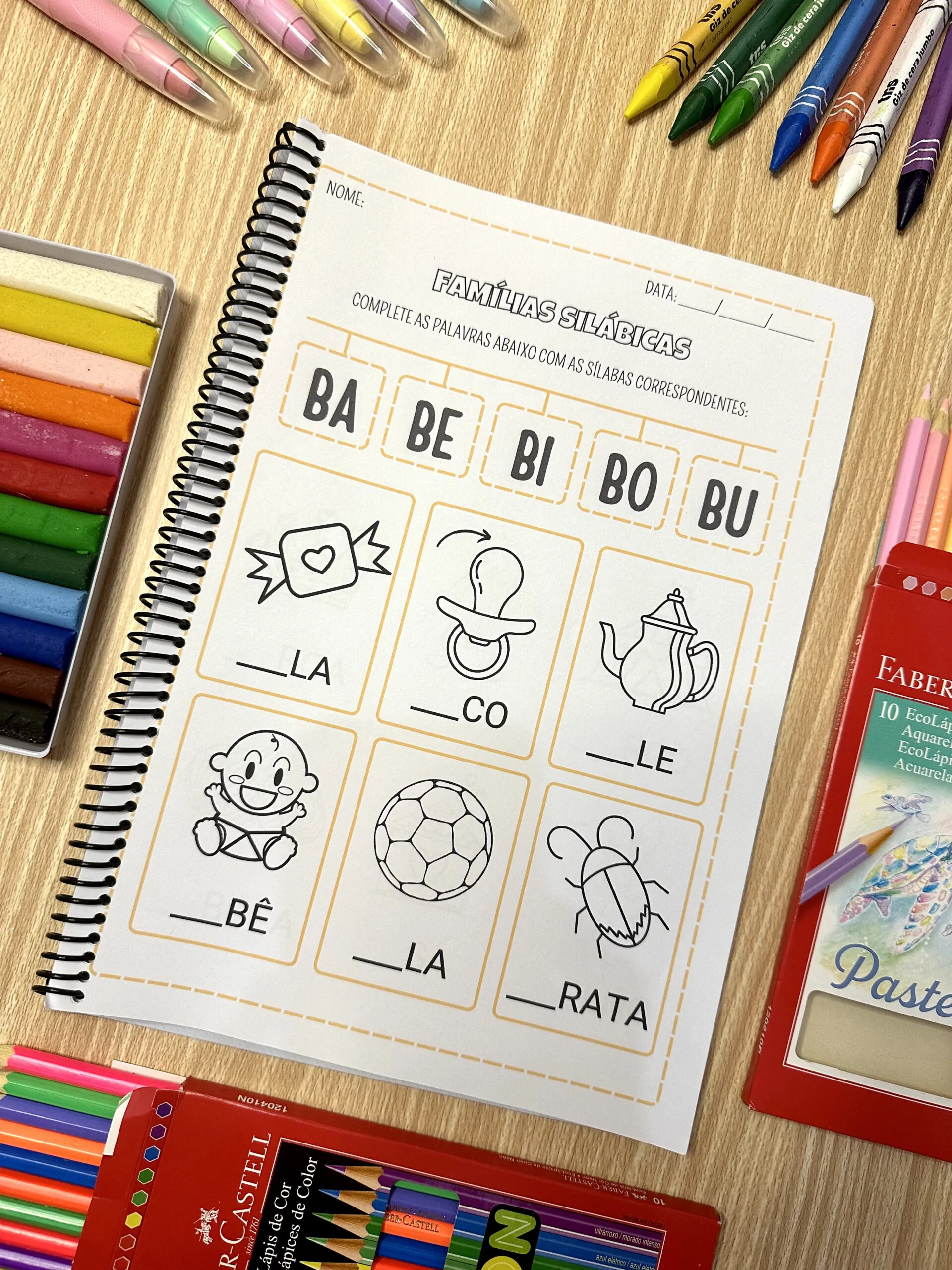 Famílias Silábicas-Complete de A a Z - Imagem 2