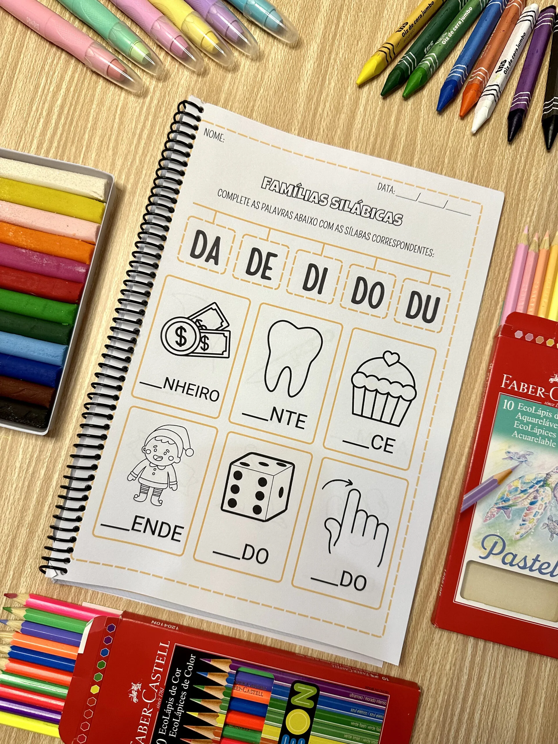 Famílias Silábicas-Complete de A a Z - Imagem 4