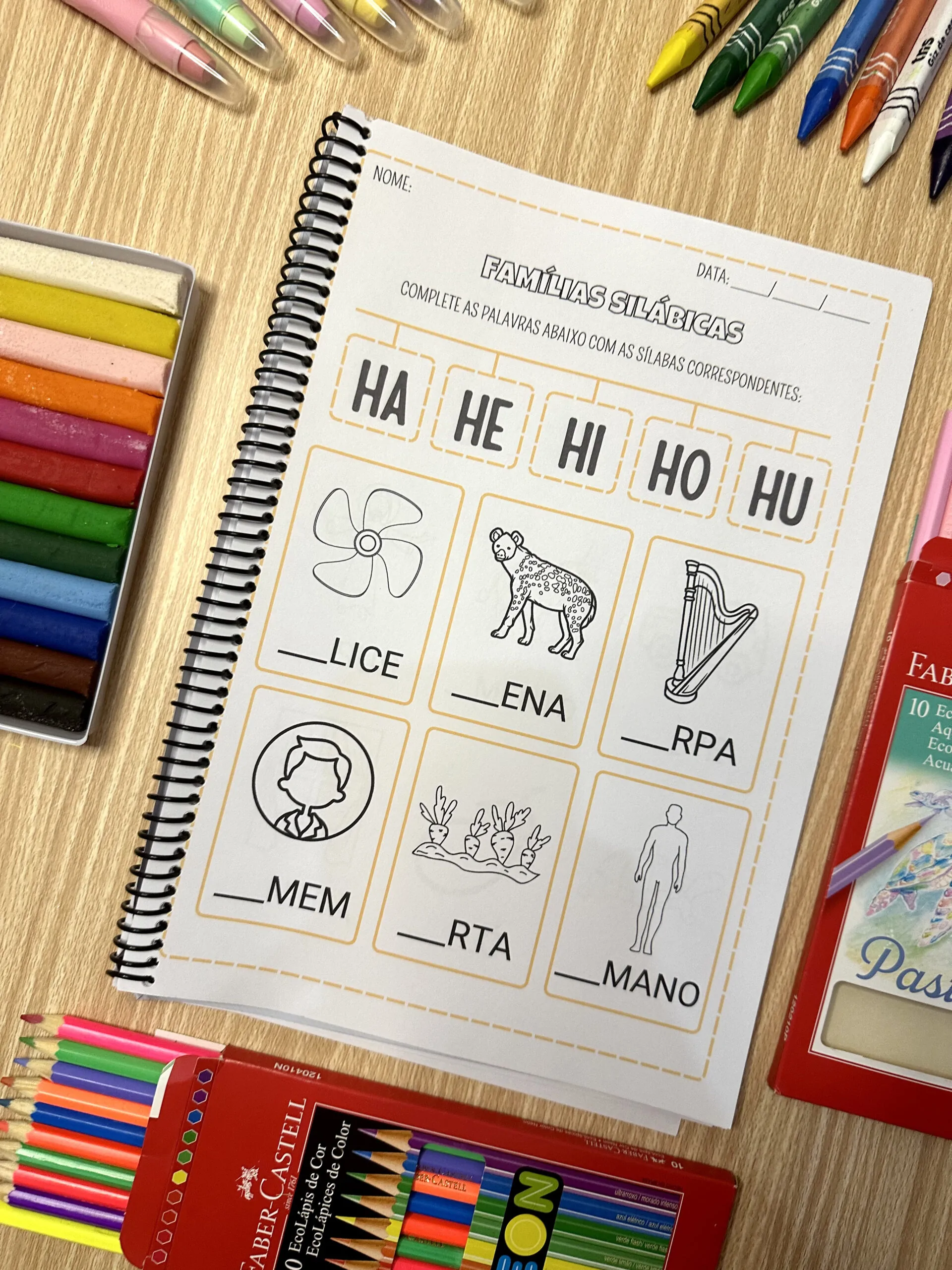 Famílias Silábicas-Complete de A a Z - Imagem 7