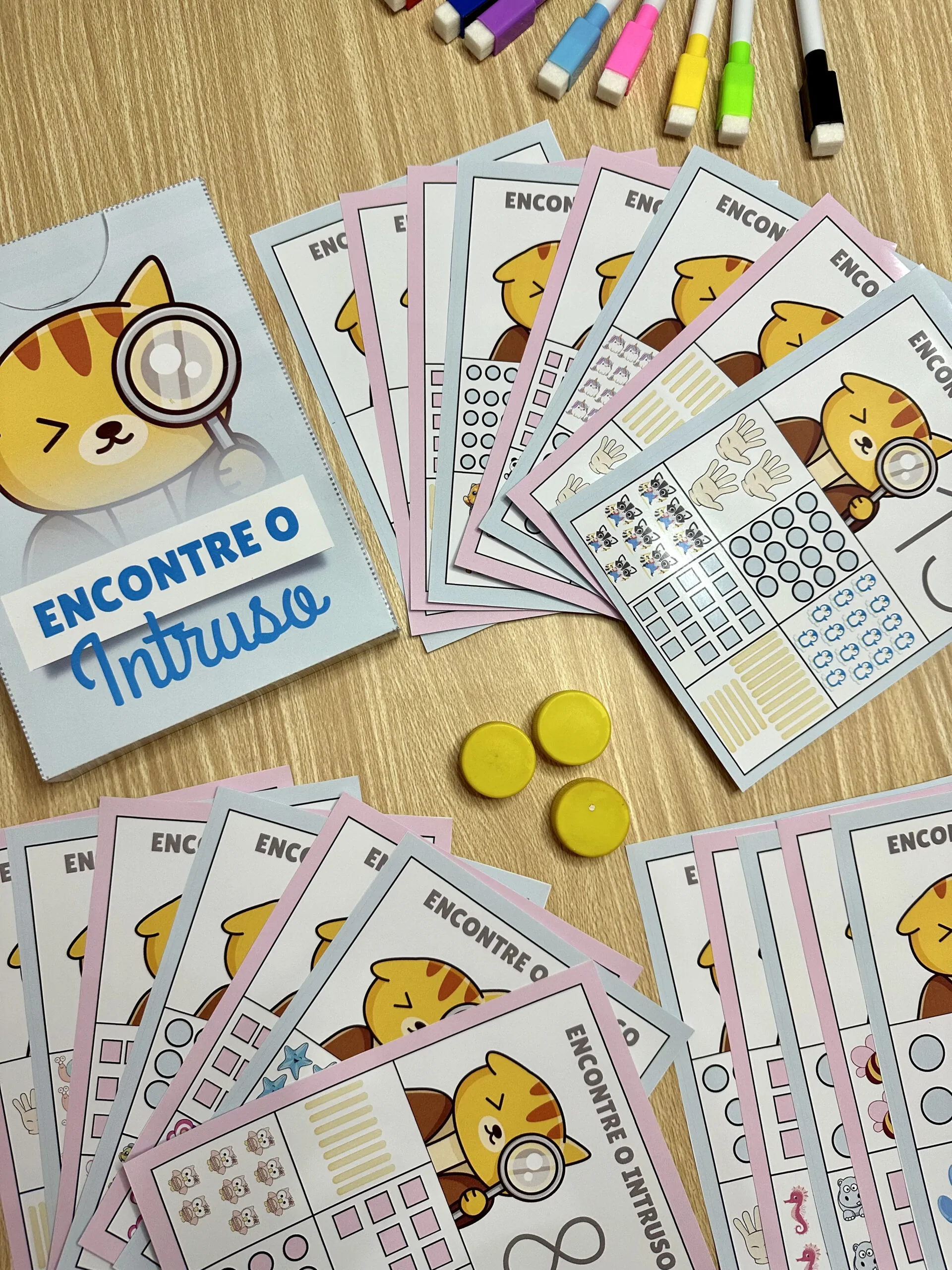 Encontre o Intruso Numerais - Imagem 2