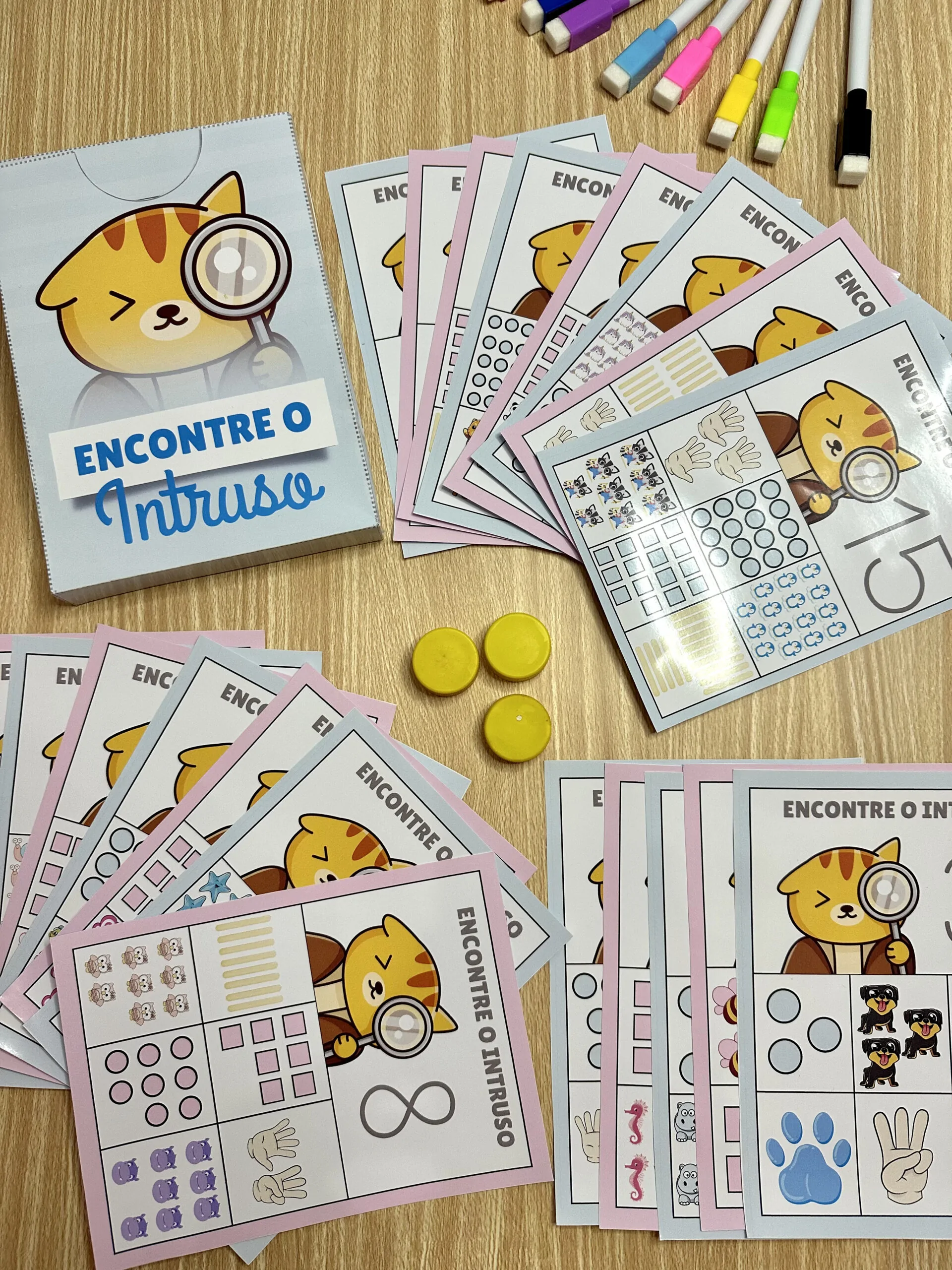 Encontre o Intruso Numerais - Imagem 3