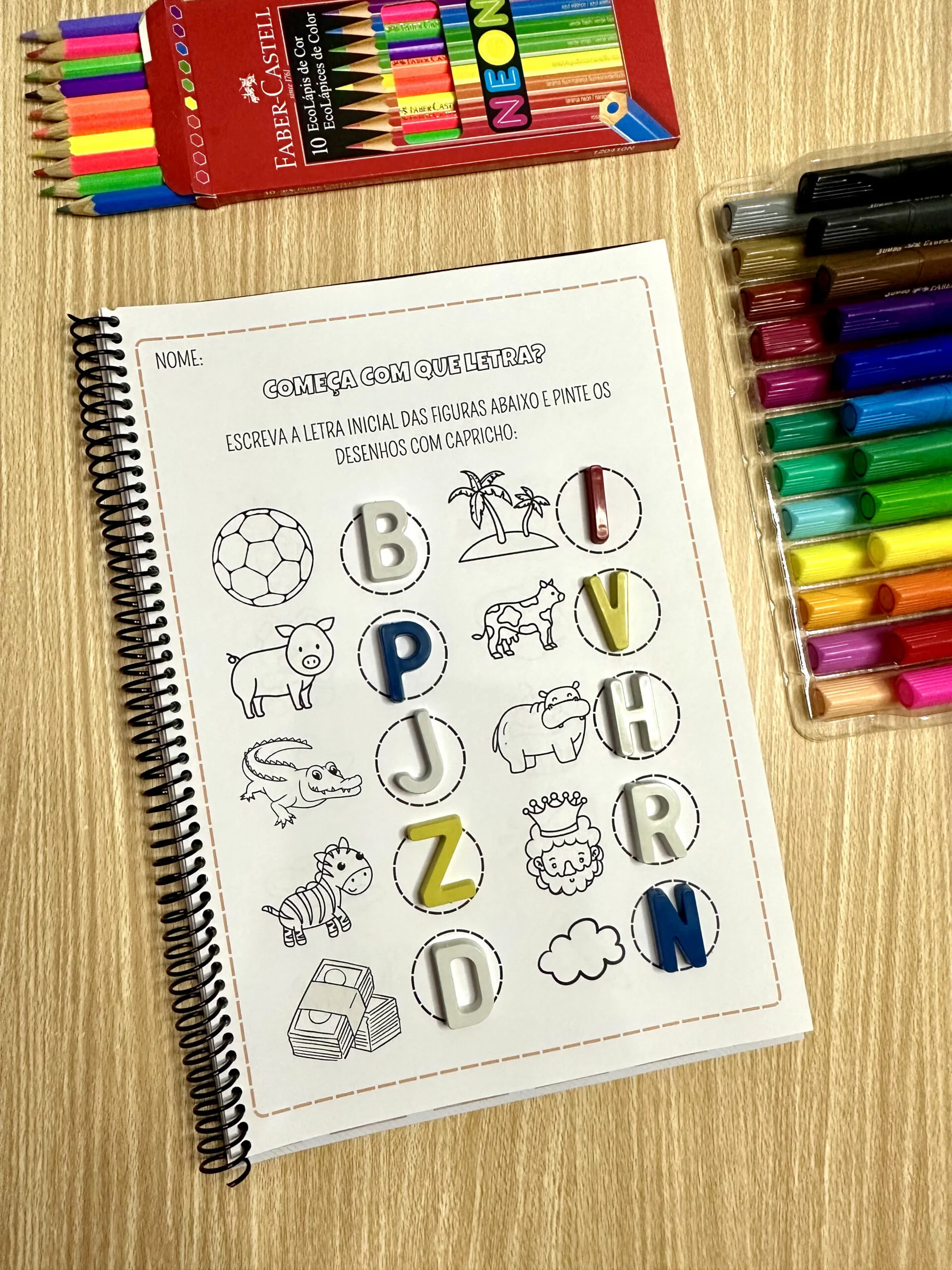 Apostila Letra Inicial - Imagem 2