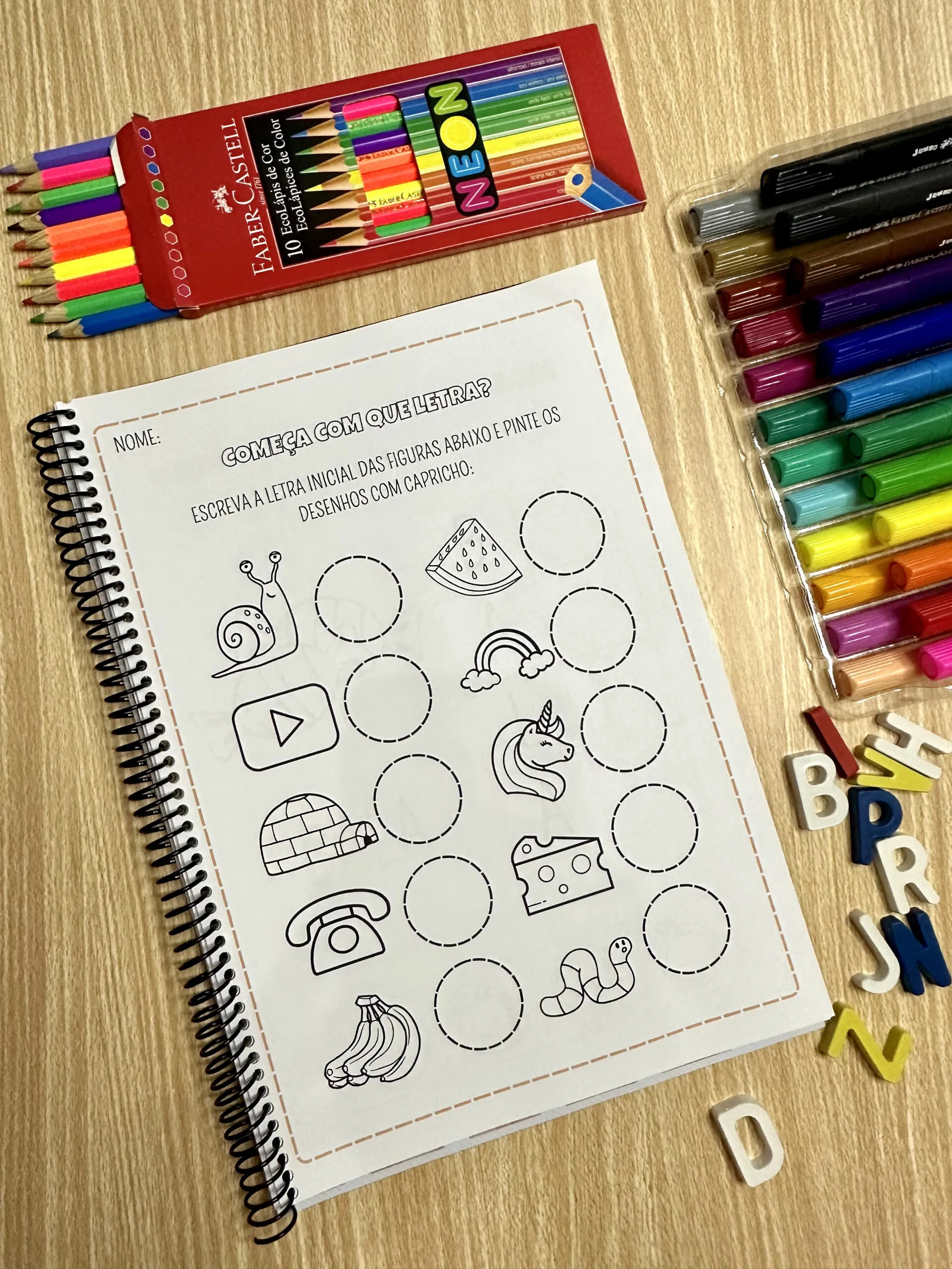 Apostila Letra Inicial - Imagem 3