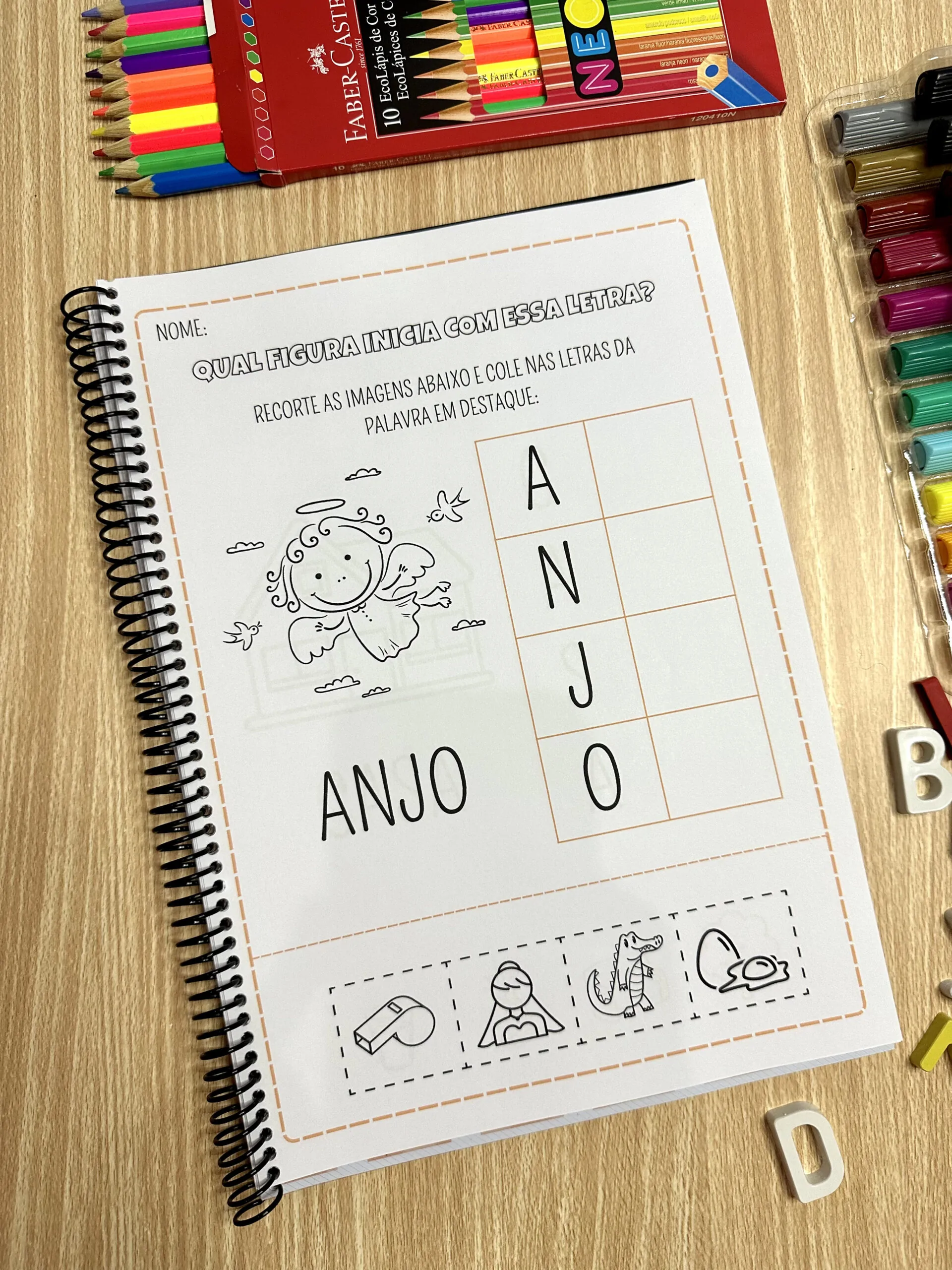 Apostila Letra Inicial - Imagem 4