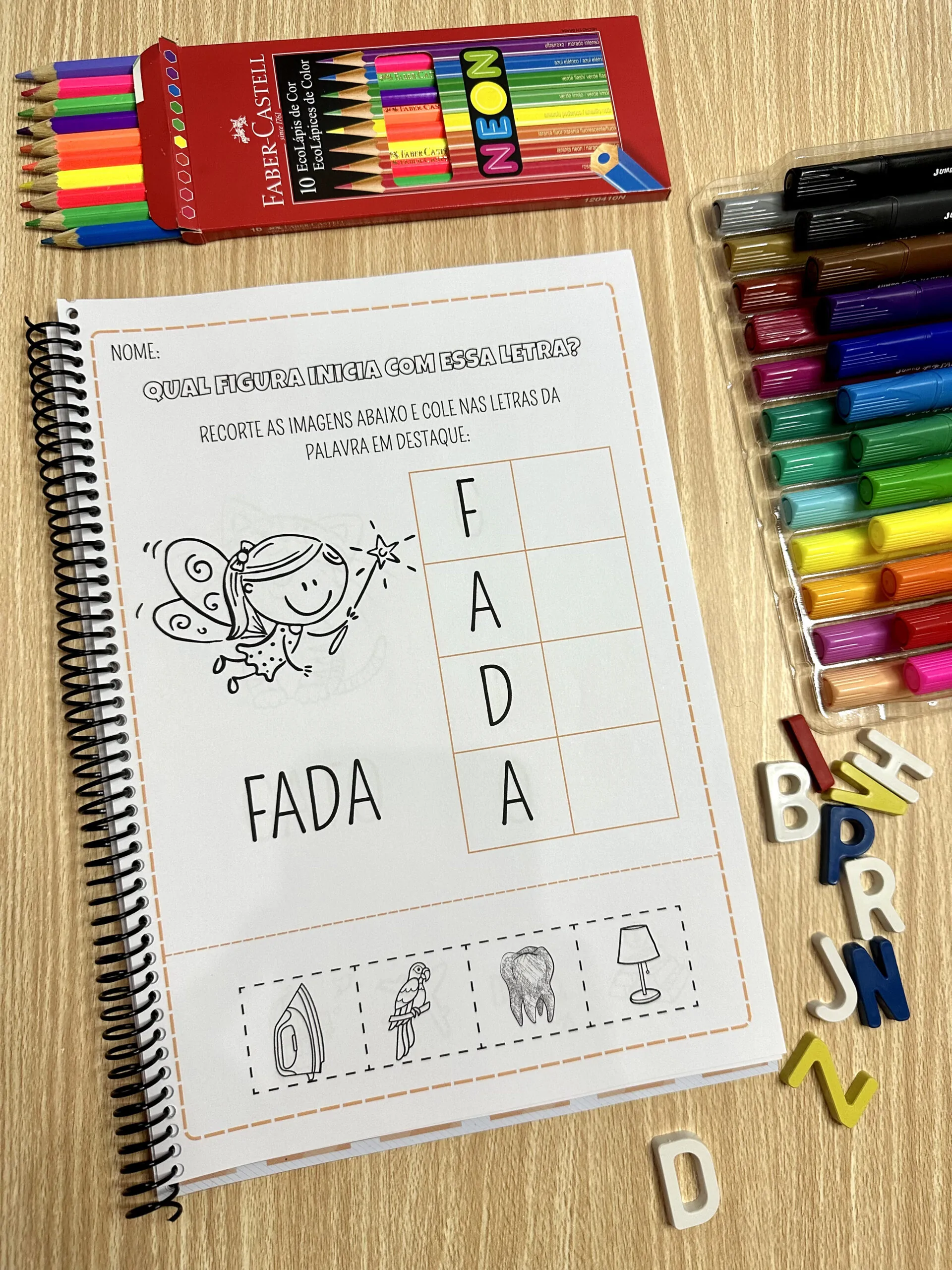 Apostila Letra Inicial - Imagem 5