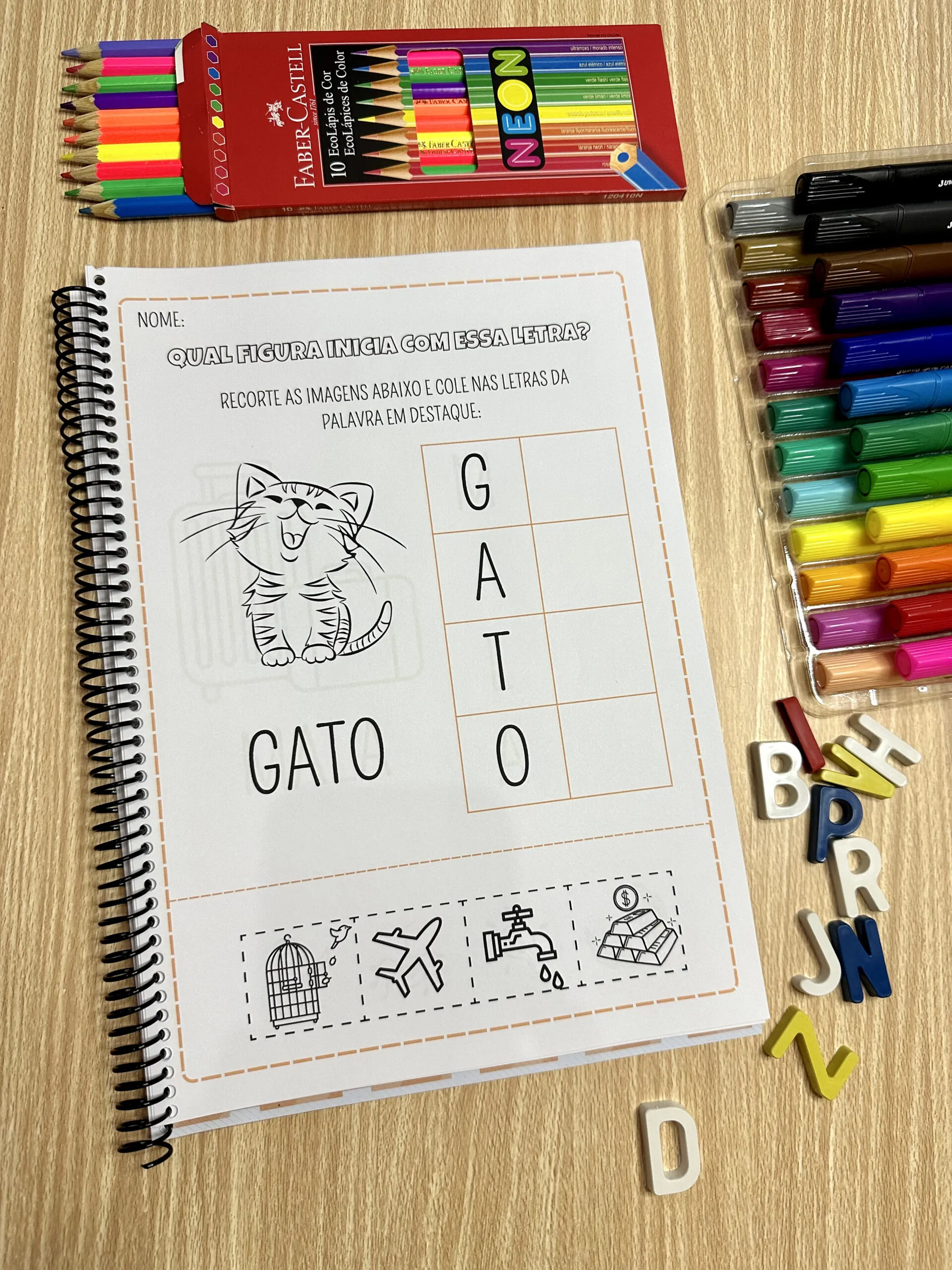 Apostila Letra Inicial - Imagem 6