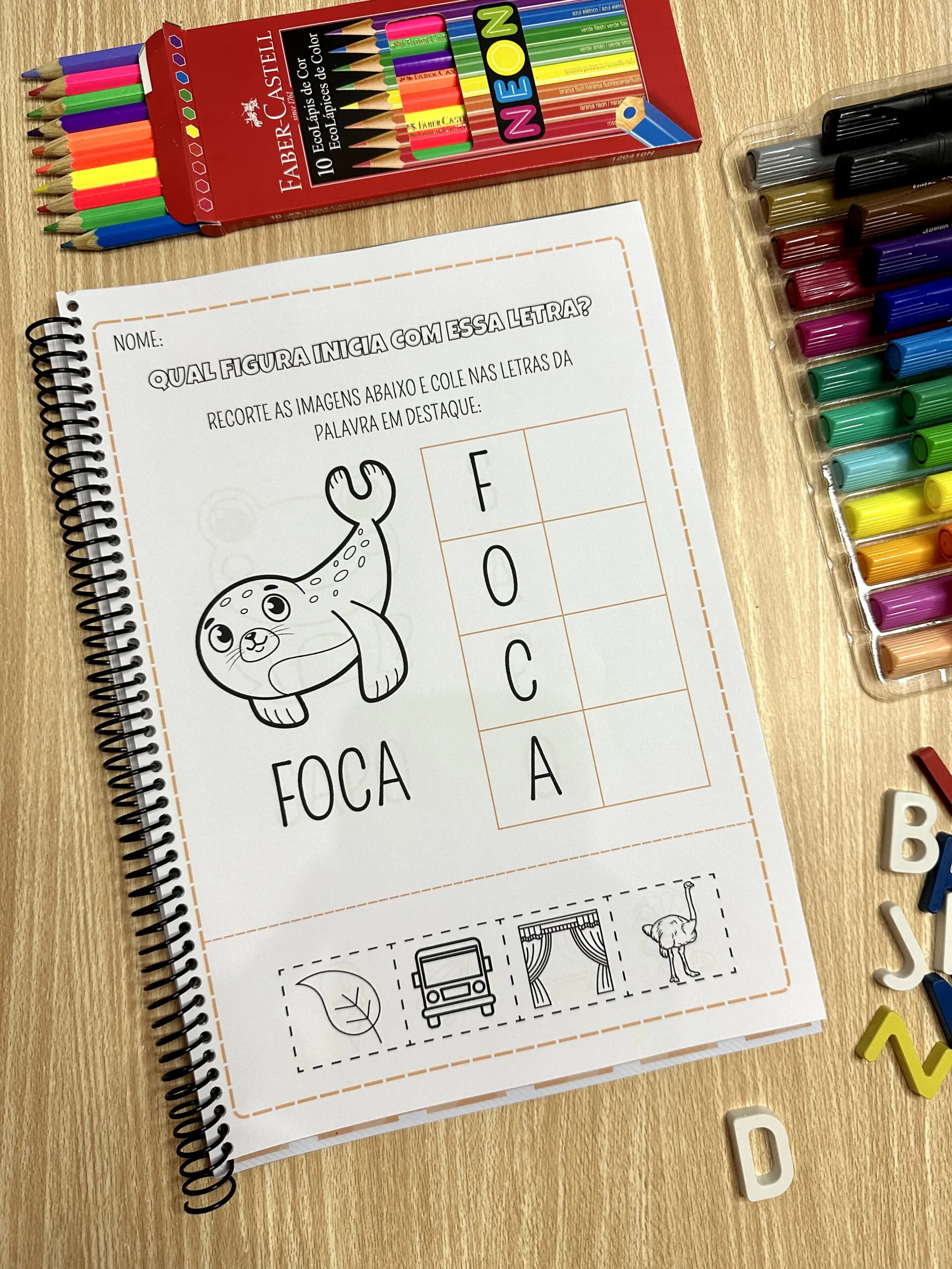 Apostila Letra Inicial - Imagem 7