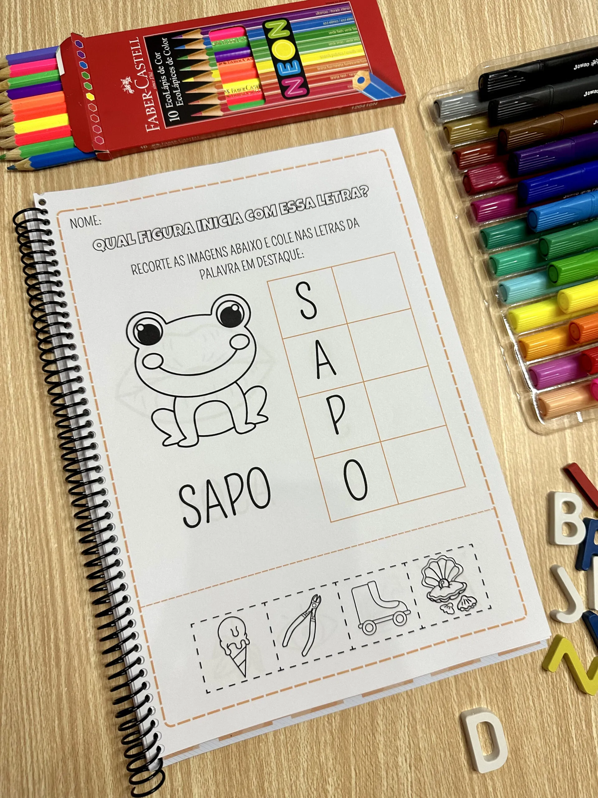 Apostila Letra Inicial - Imagem 8