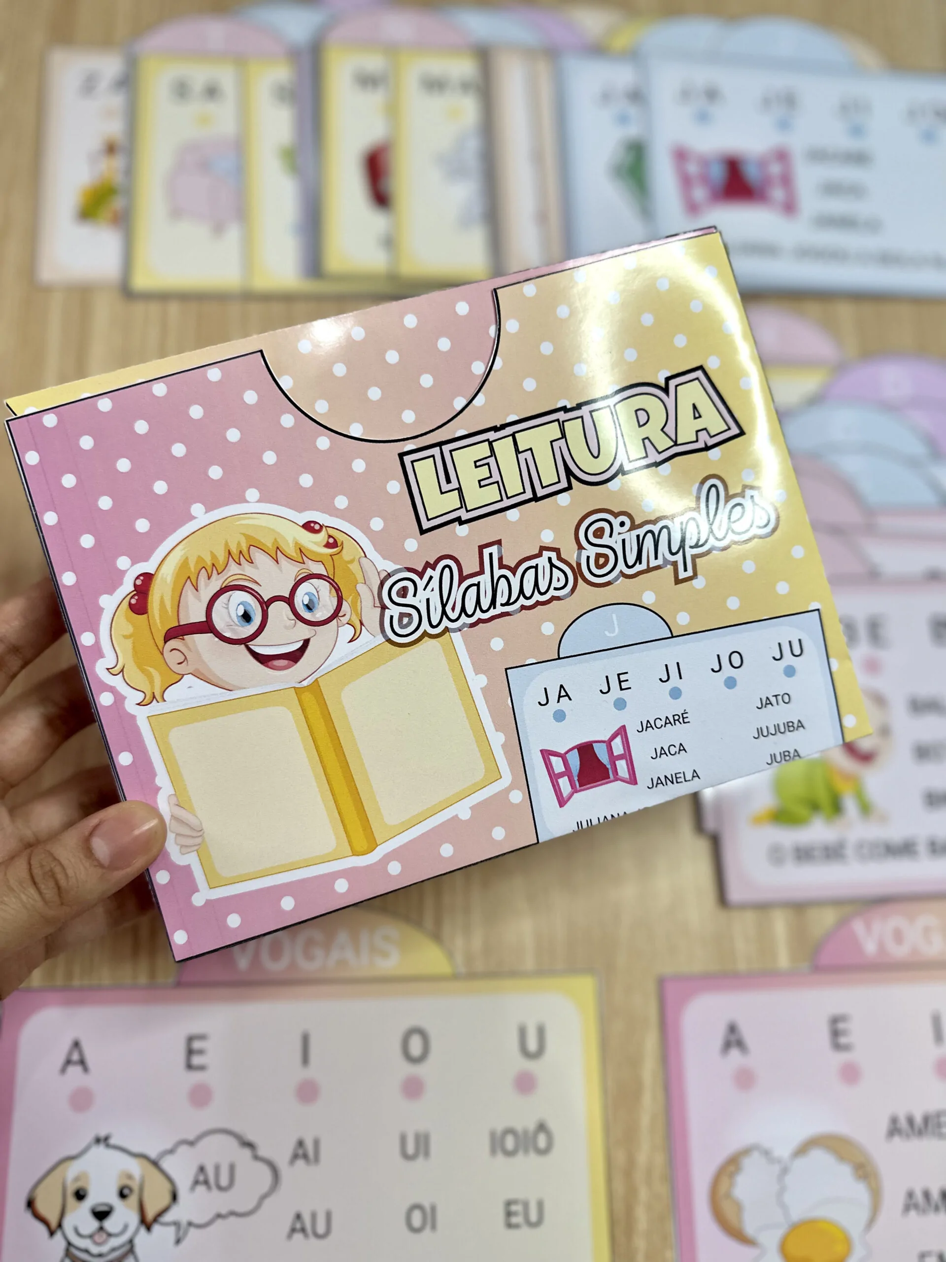 Ficha de Leitura Sílaba Simples