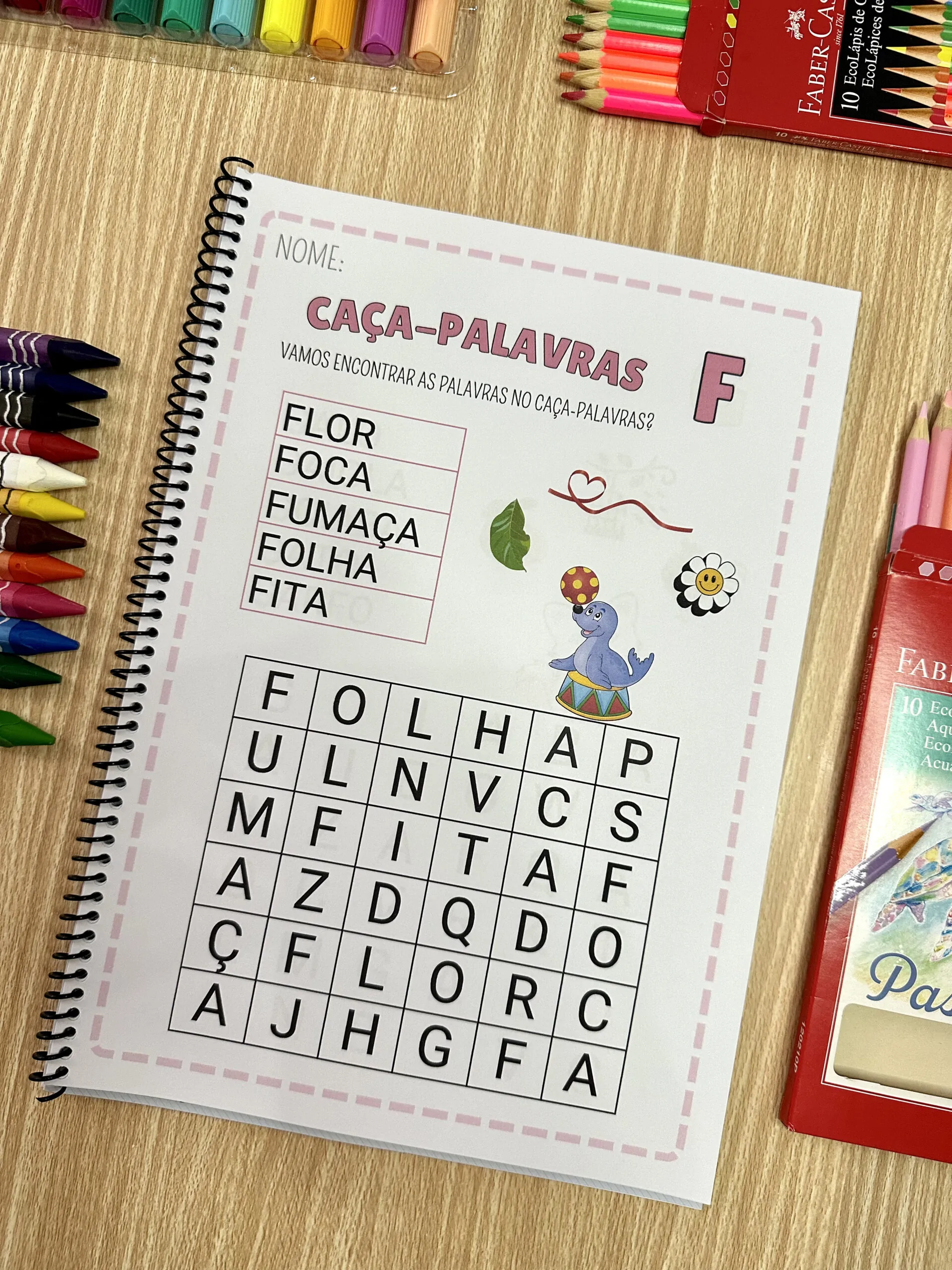 Apostila Caça-Palavras - Imagem 7