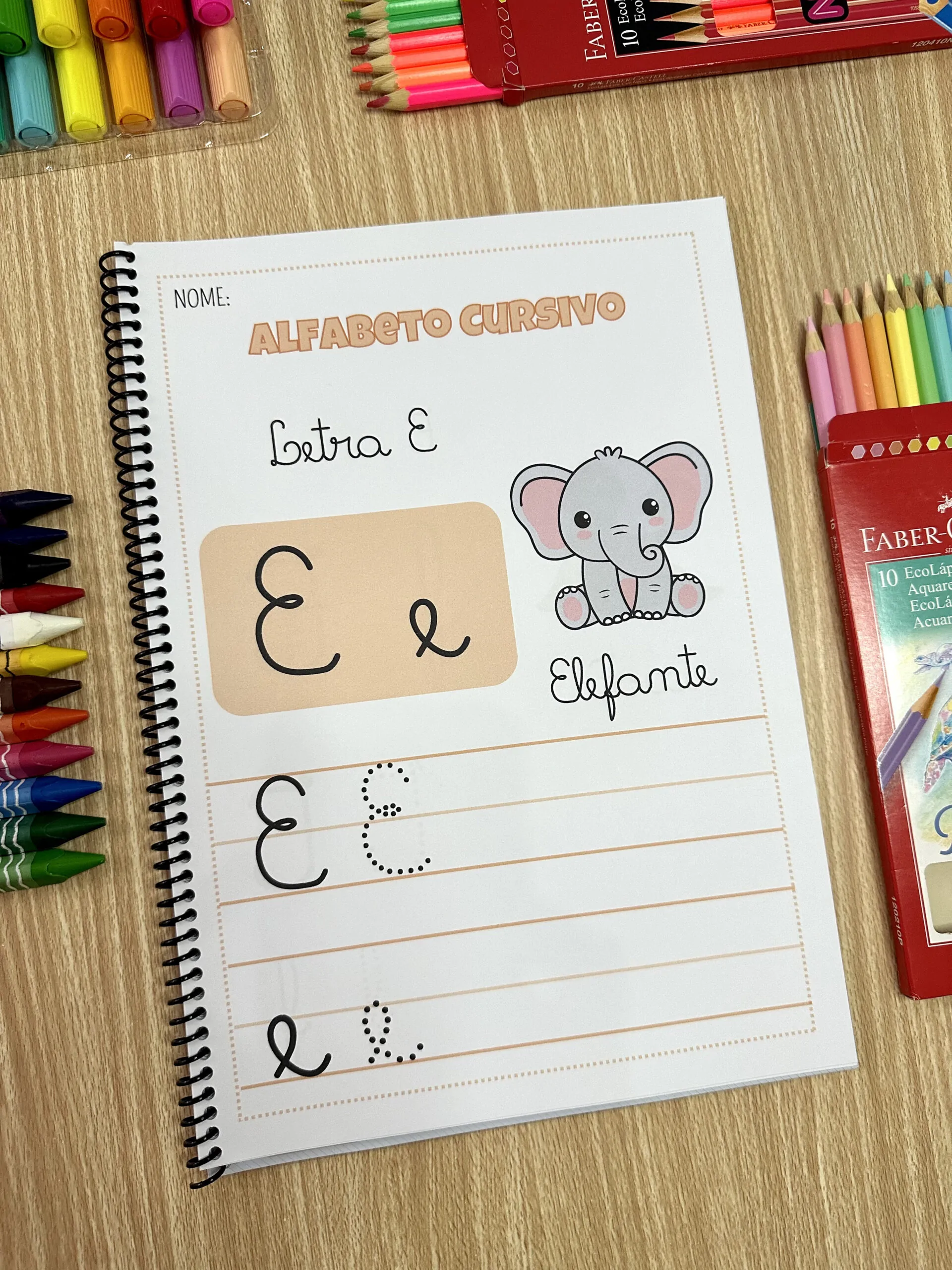 Apostila Alfabeto Cursivo - Imagem 7