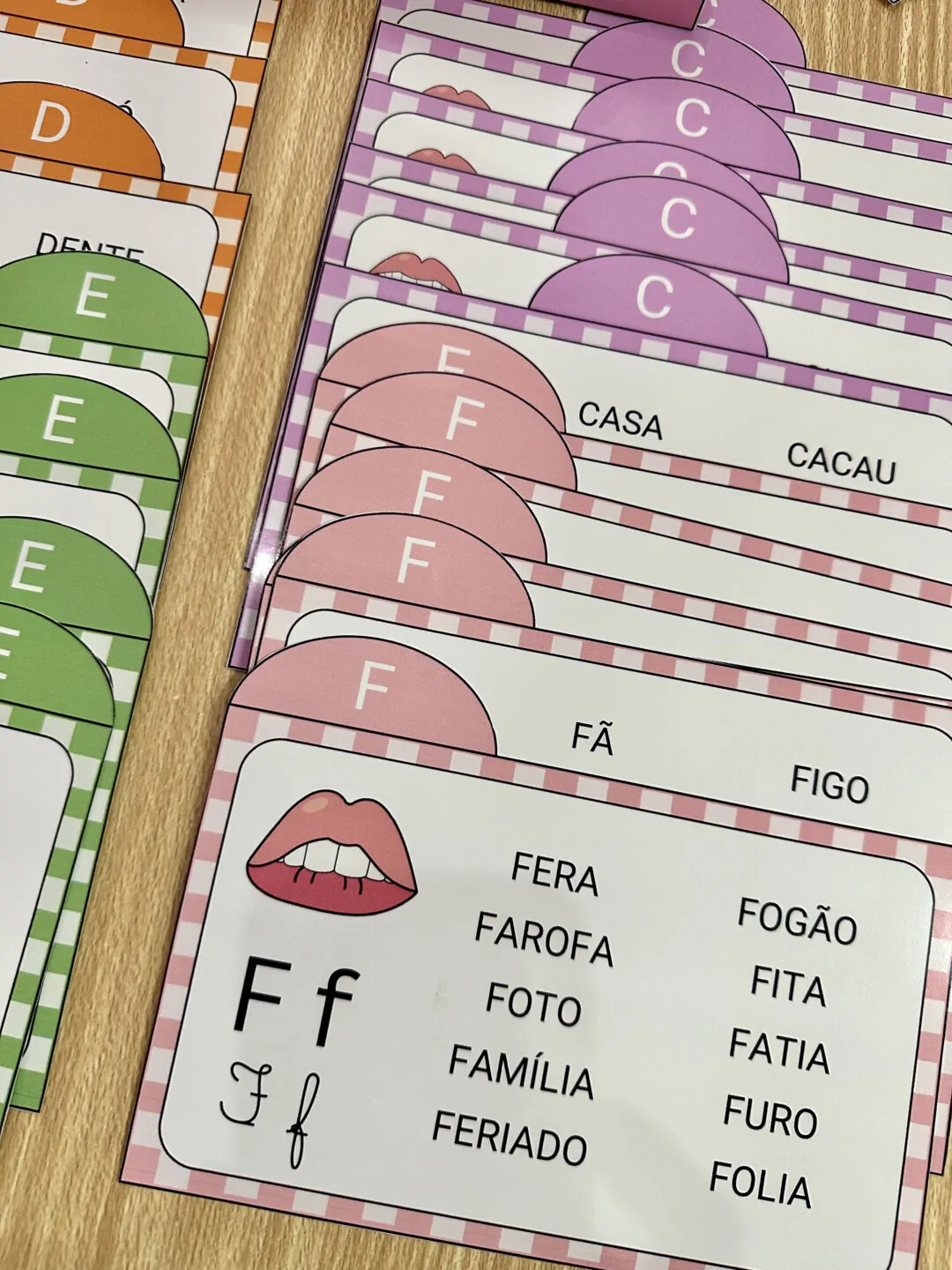Fichas de Leitura Alfabeto - Imagem 7
