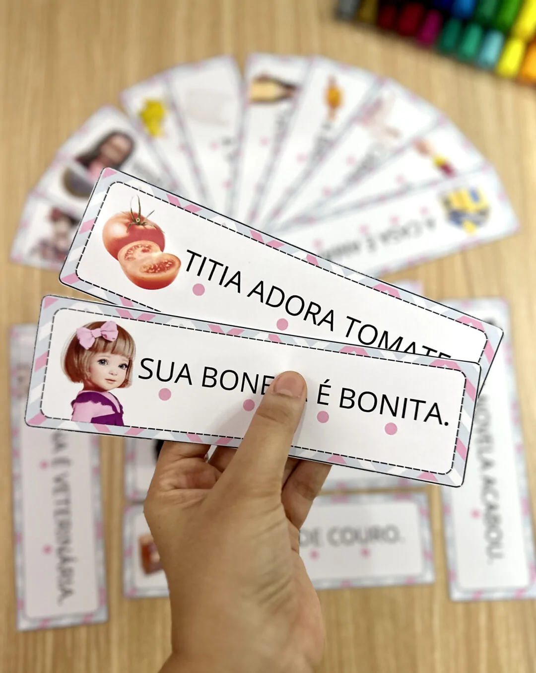 Frases simples para Leitura - Imagem 7