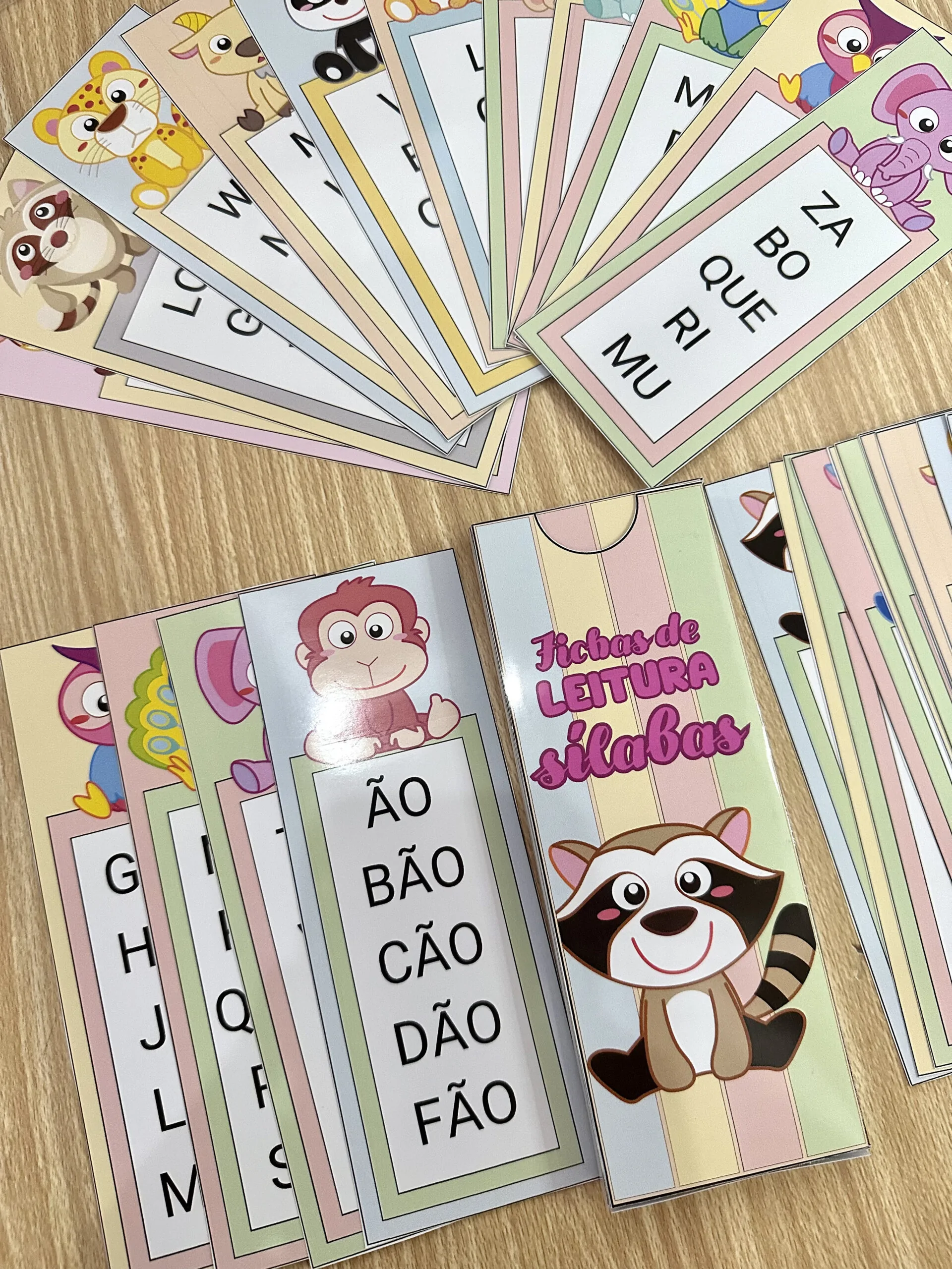 Fichas - Leitura de Sílabas - Imagem 2