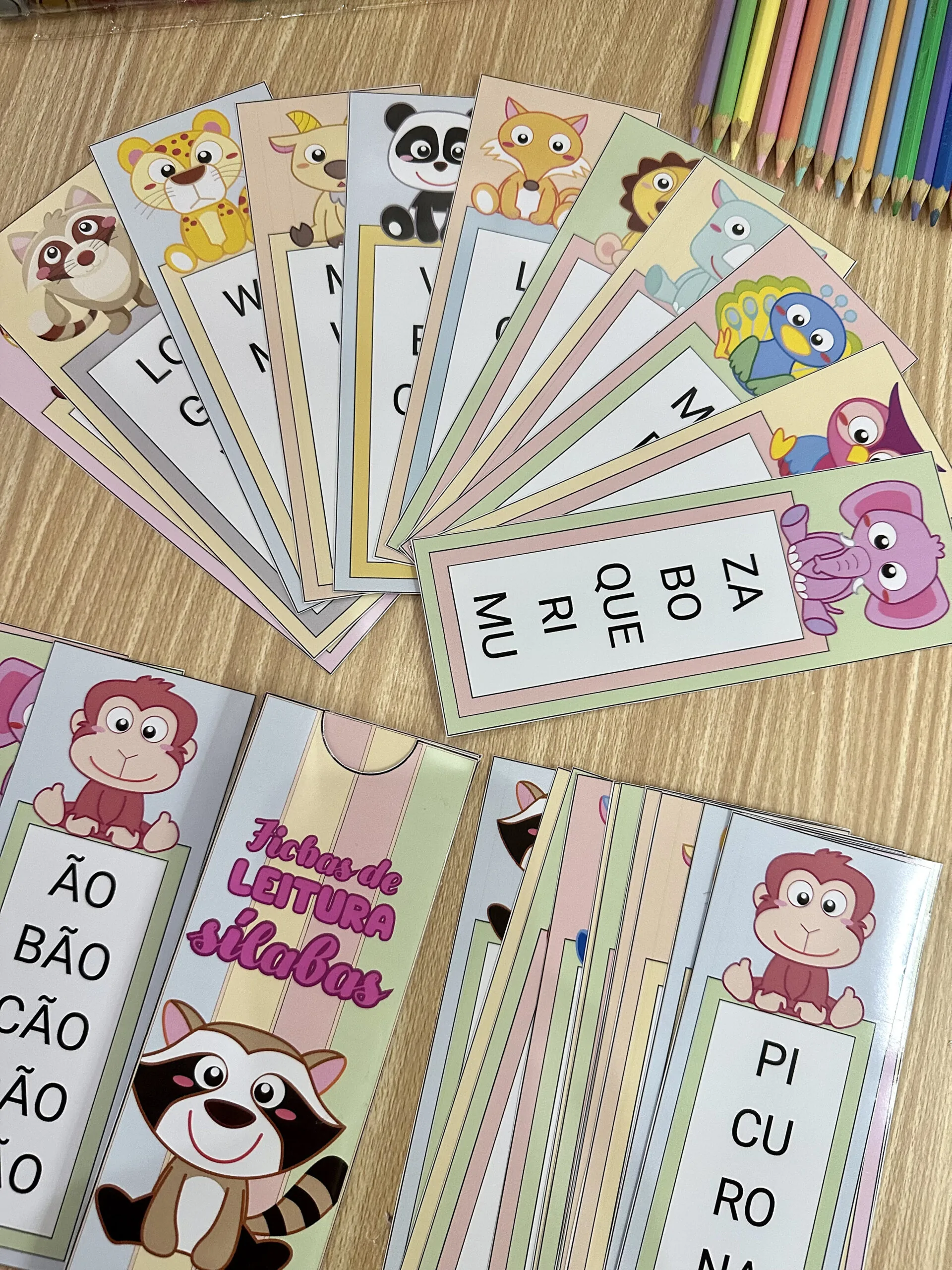 Fichas - Leitura de Sílabas - Imagem 3