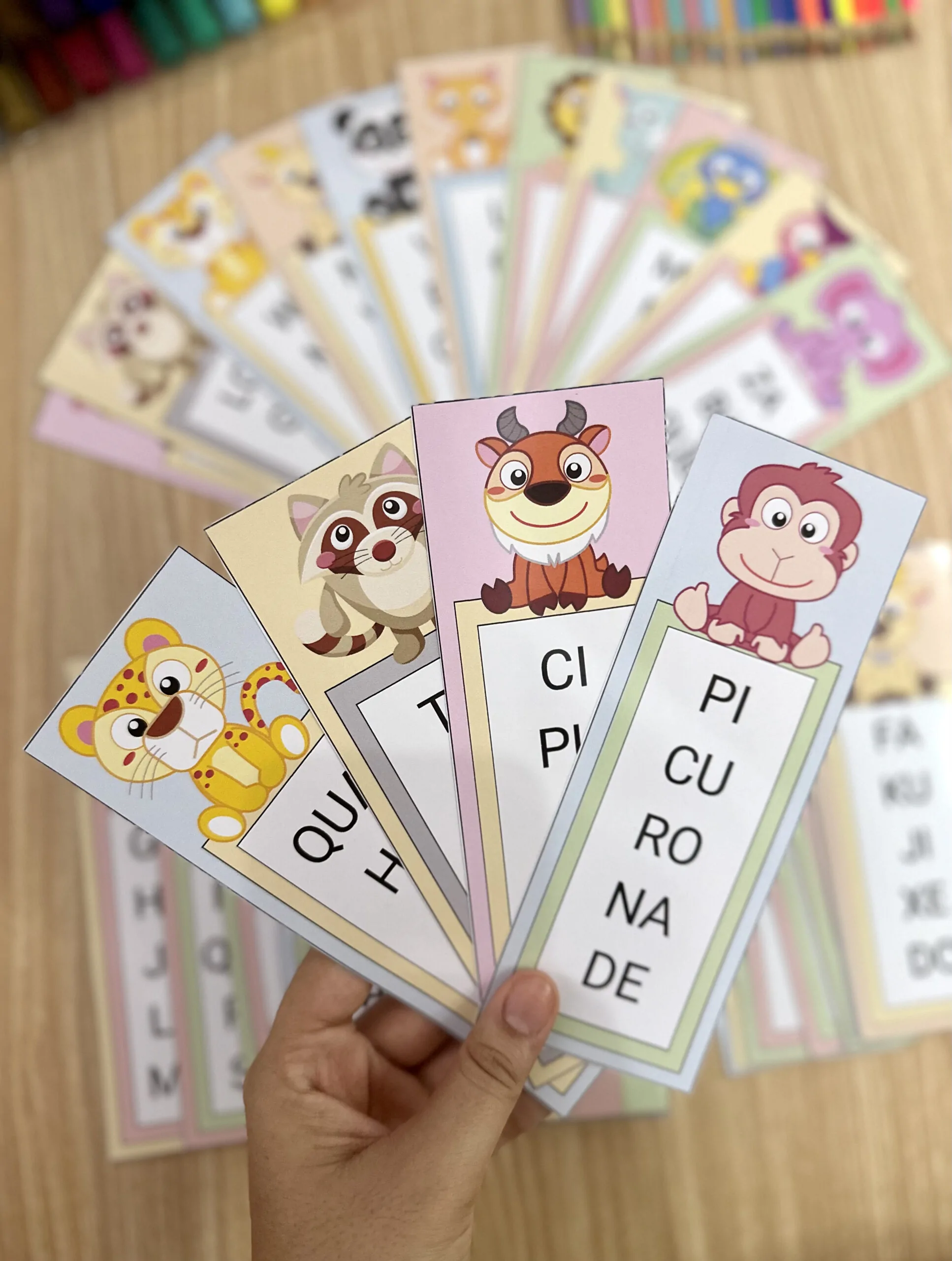 Fichas - Leitura de Sílabas - Imagem 5