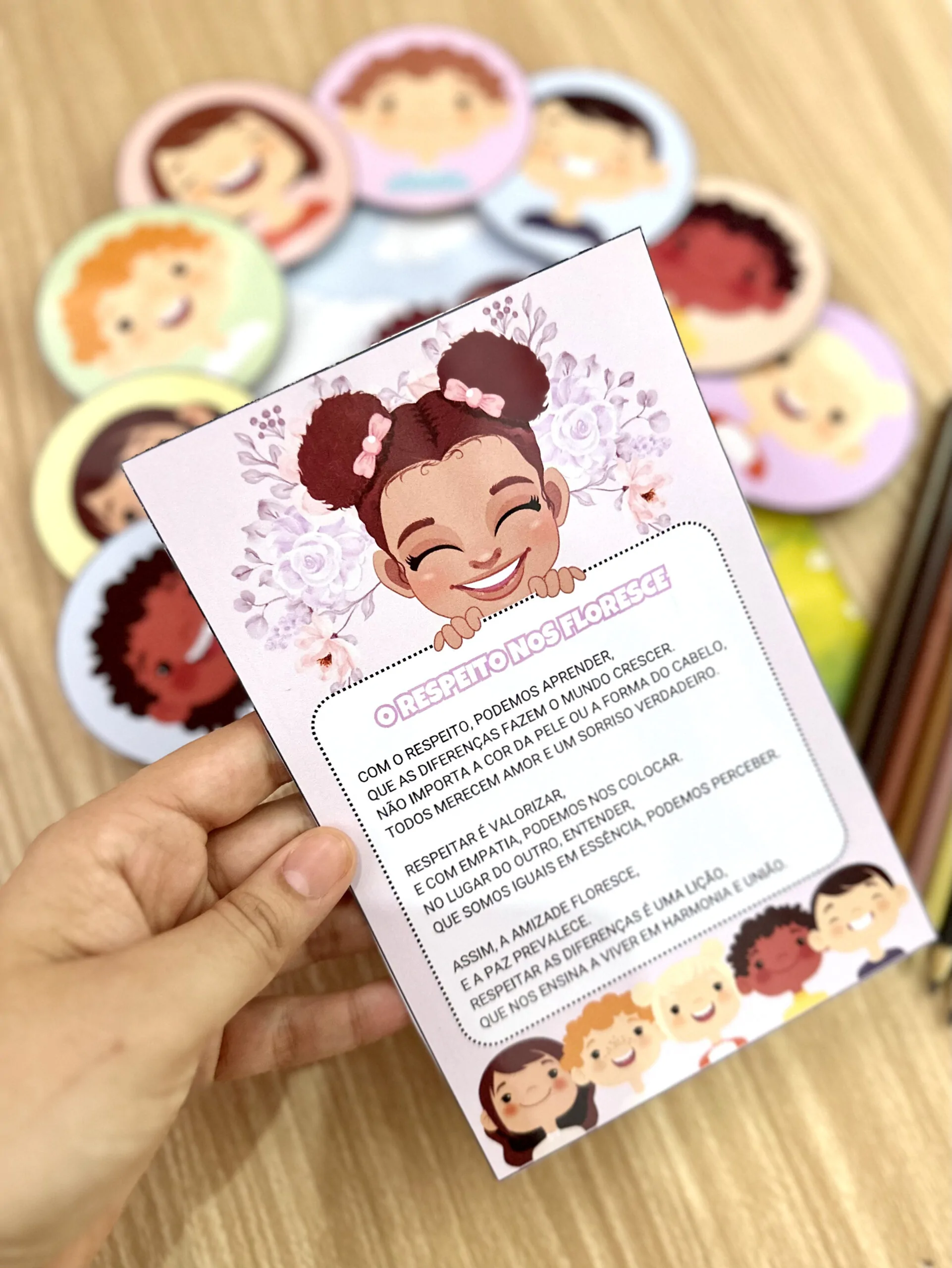 Luva Poema Consciência Negra + Painel - Imagem 3