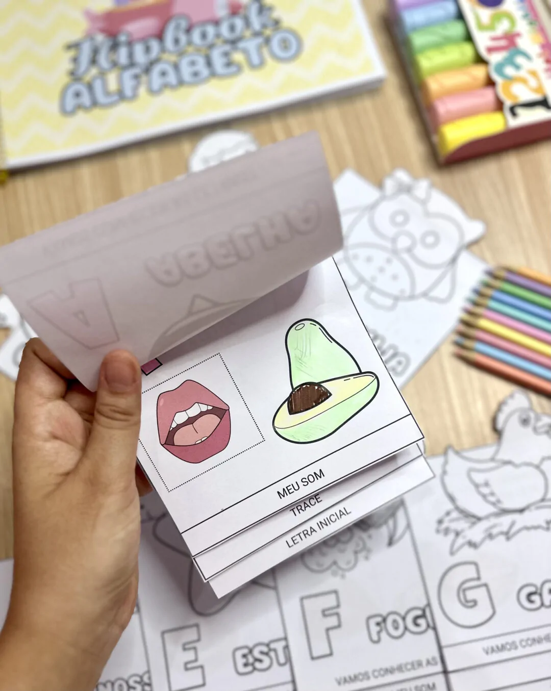 Flipbook do Alfabeto - Imagem 3