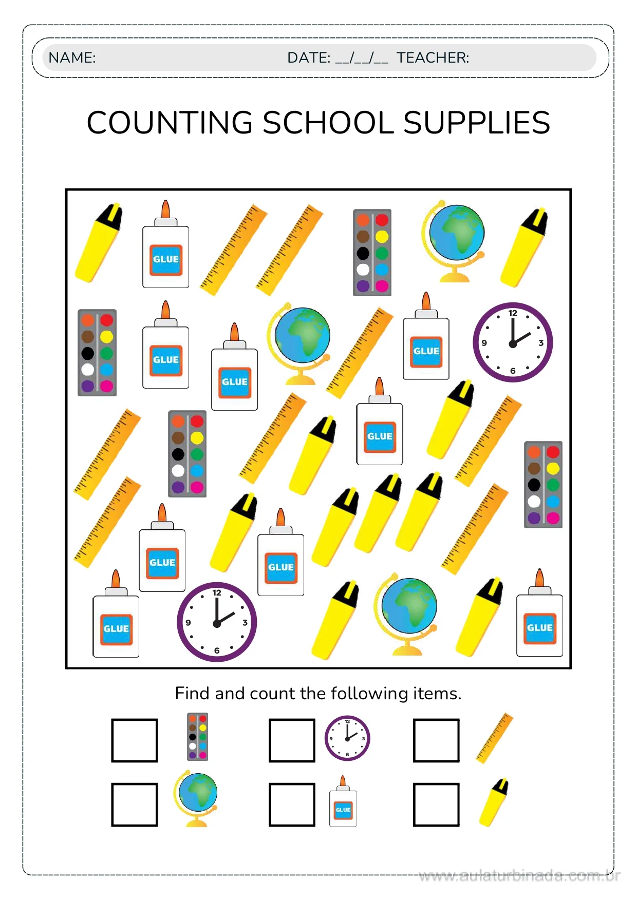 Combo - Alfabetização em INGLÊS + de 500 Páginas Com Jogos, Vogais, Matemática, escrita, Vocabulário e Flashcards - Imagem 8