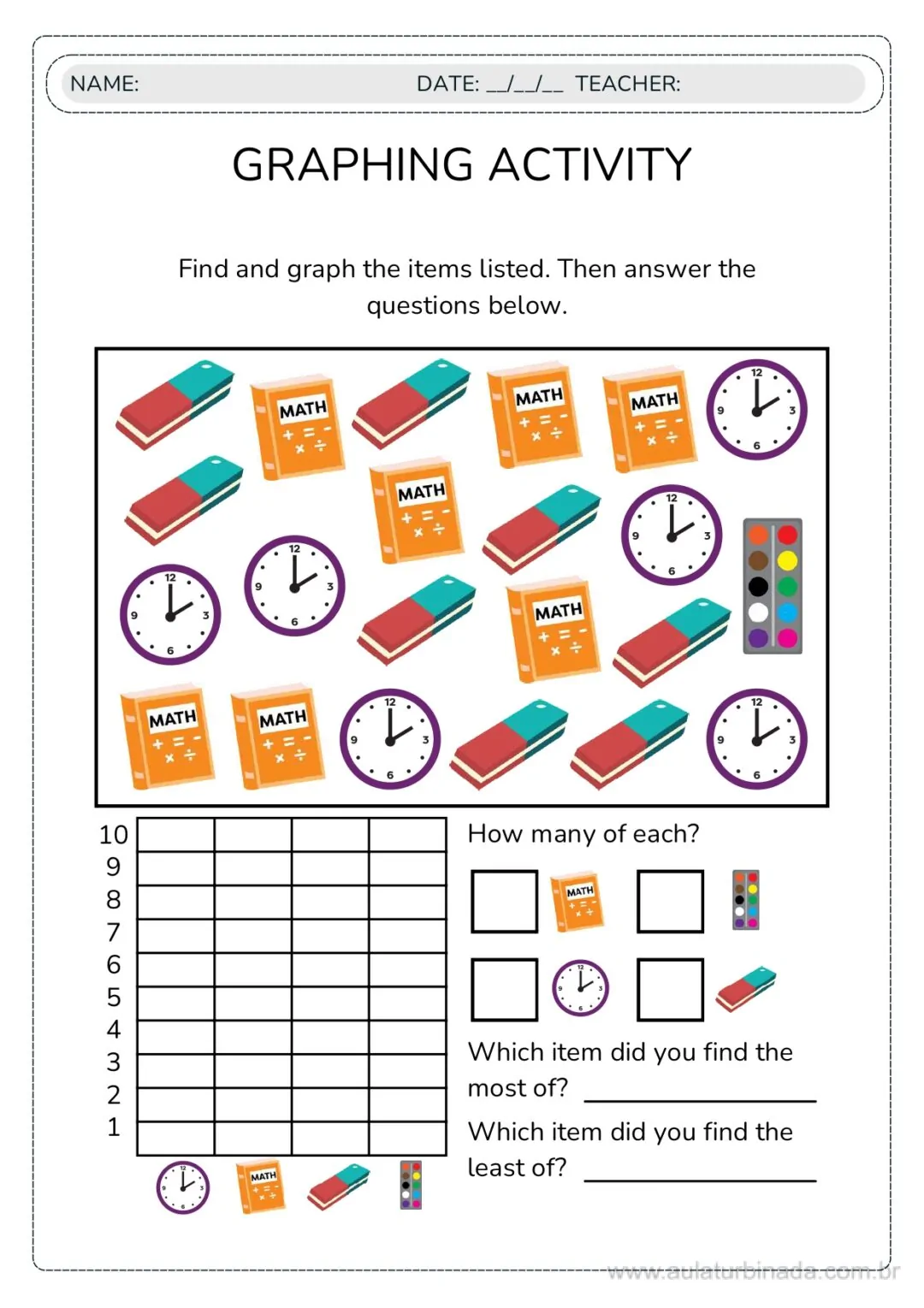 COMBO-Alfabetização em INGLÊS + de 500 Páginas Com Jogos, Vogais, Matemática, escrita, Vocabulário e Flashcards - Imagem 9