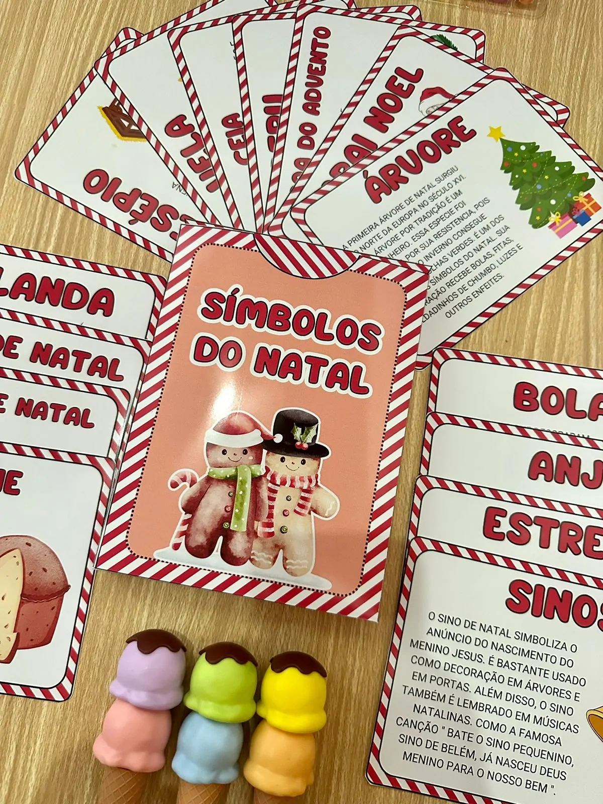 Fichas de Leitura-Símbolos do Natal - Imagem 8