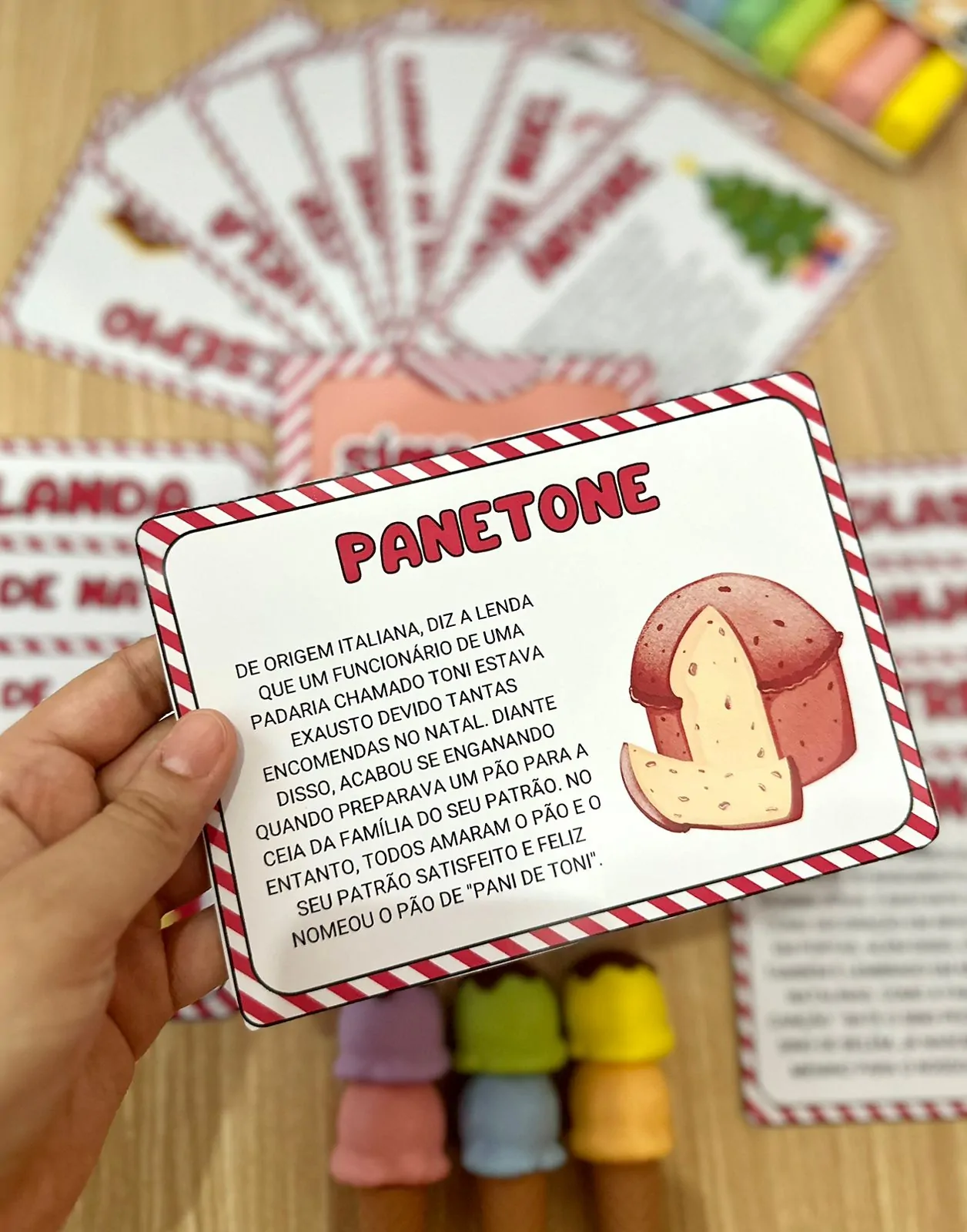 Fichas de Leitura-Símbolos do Natal - Imagem 5