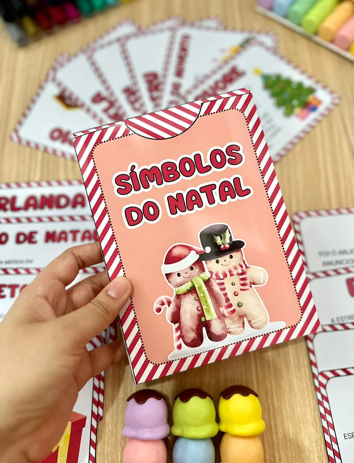 Fichas de Leitura-Símbolos do Natal