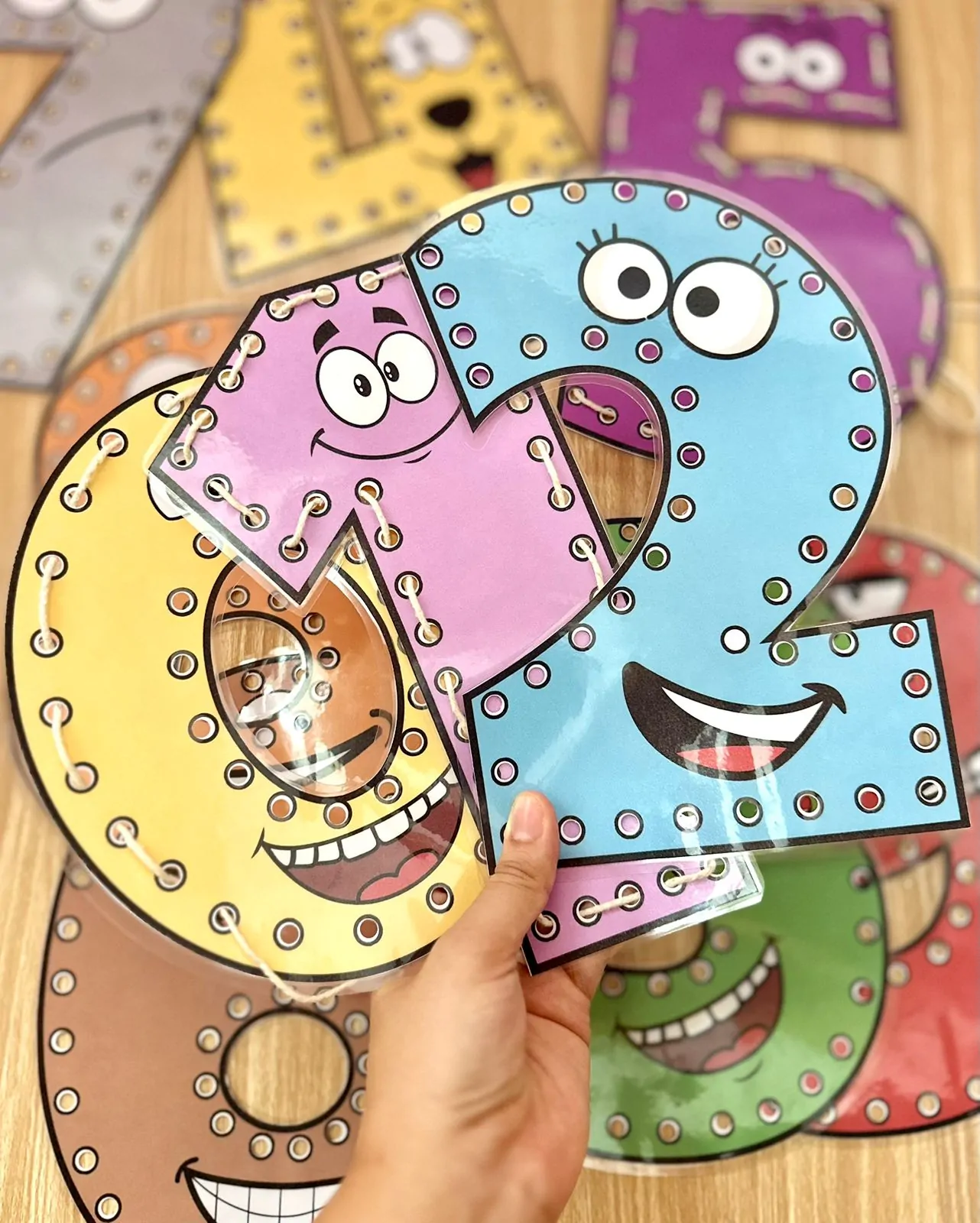 Alinhavos Numerais – Aprendizado Divertido - Imagem 4