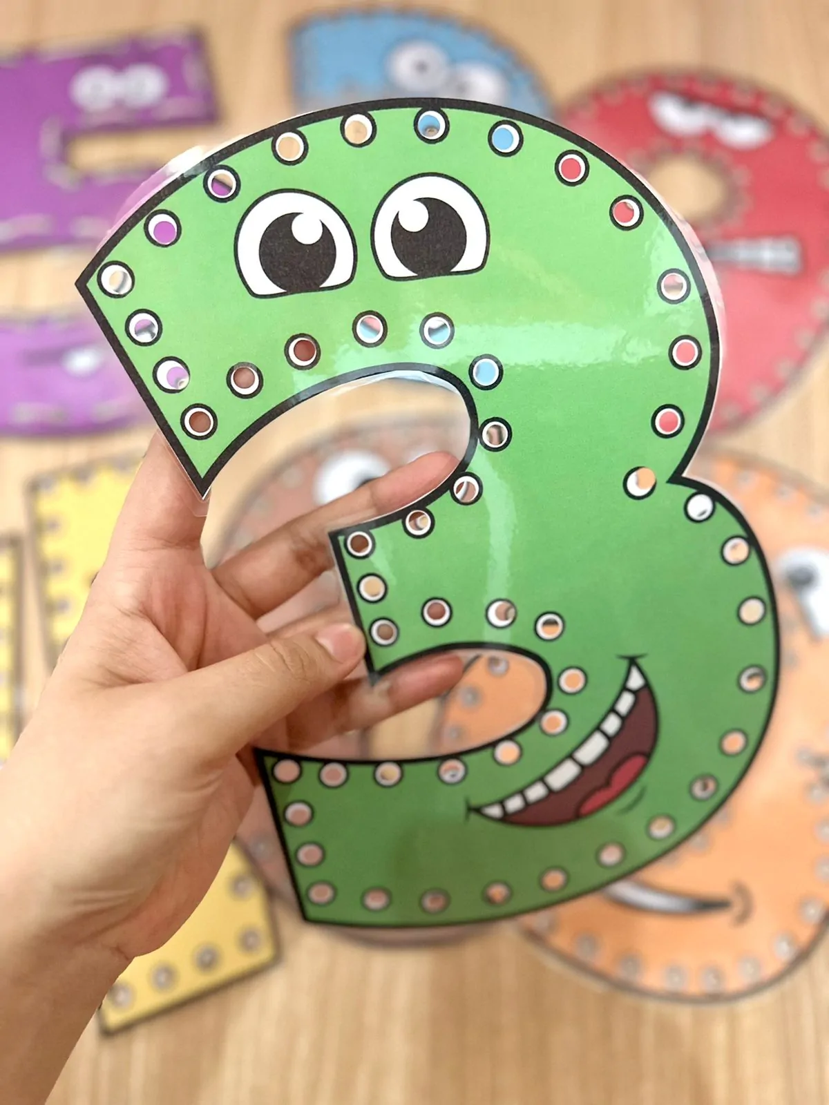 Alinhavos Numerais – Aprendizado Divertido - Imagem 5