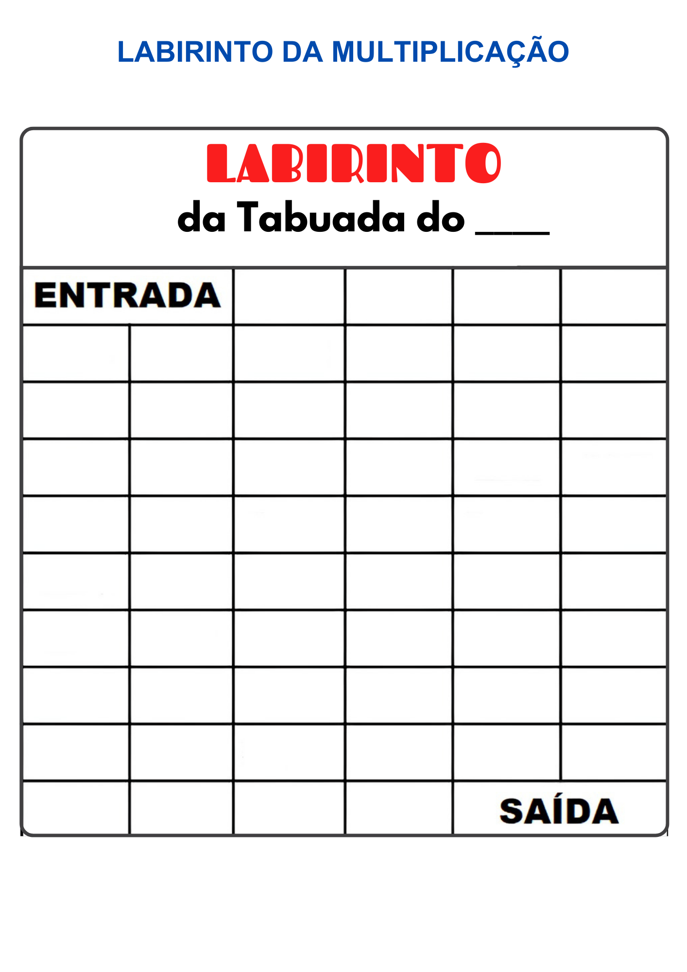 10 Jogos da Tabuada de Multiplicação - Imagem 2