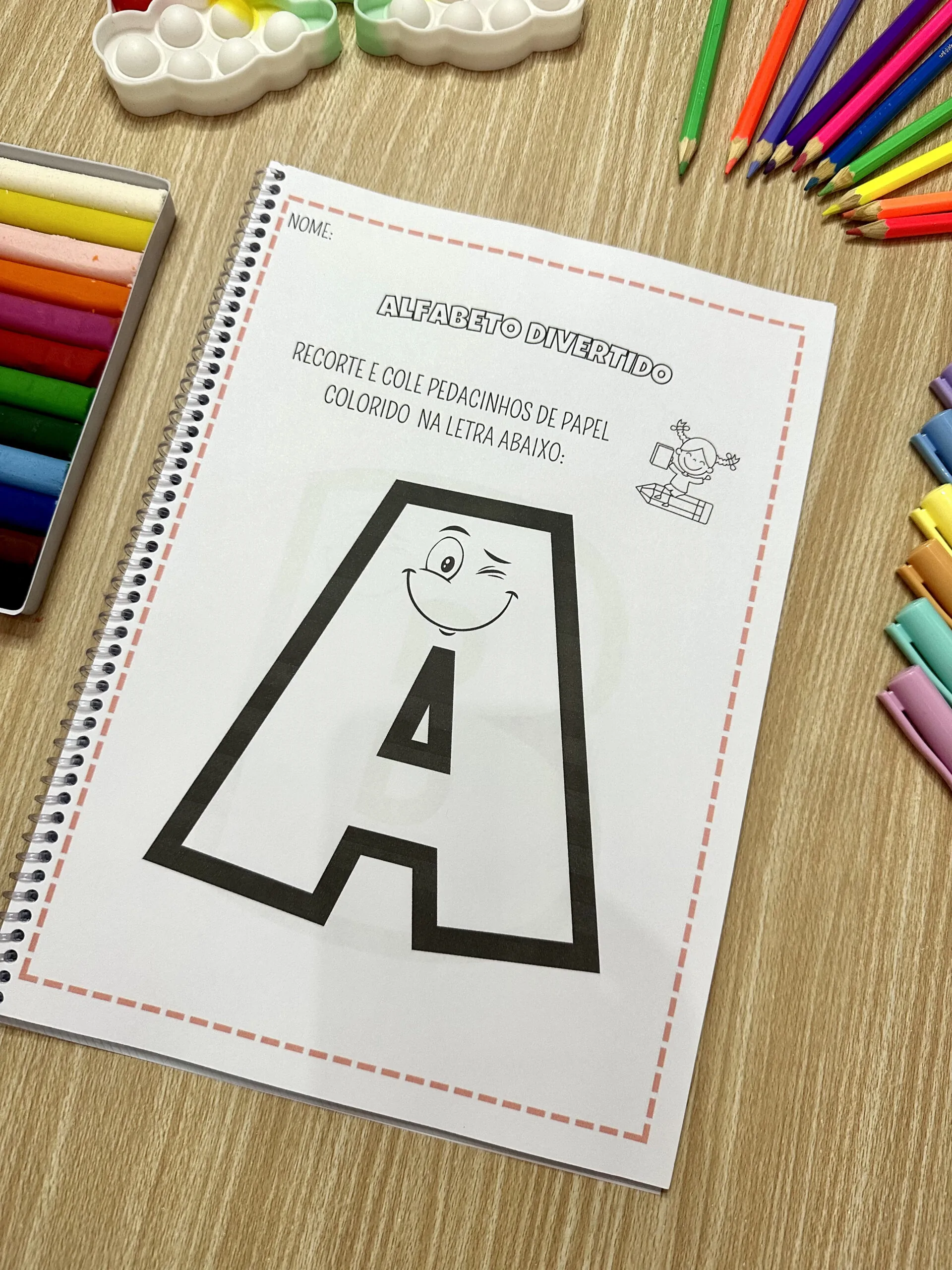 Apostila Alfabeto Divertido - Imagem 2