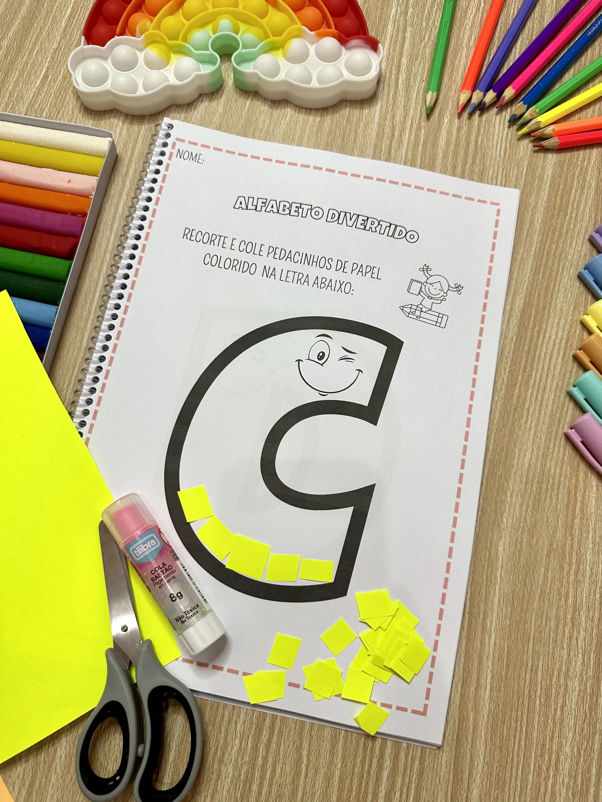 Apostila Alfabeto Divertido - Imagem 3