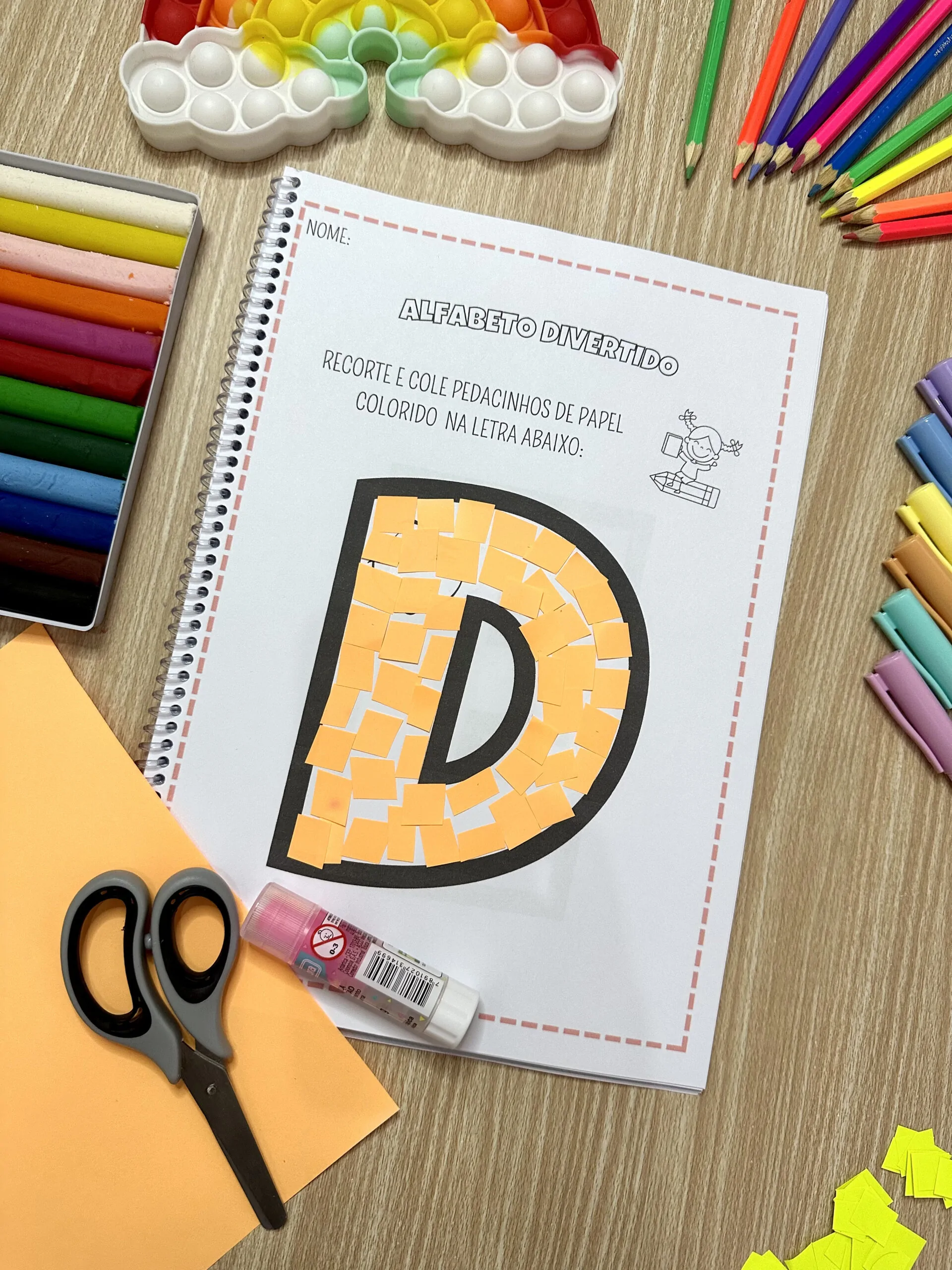 Apostila Alfabeto Divertido - Imagem 4