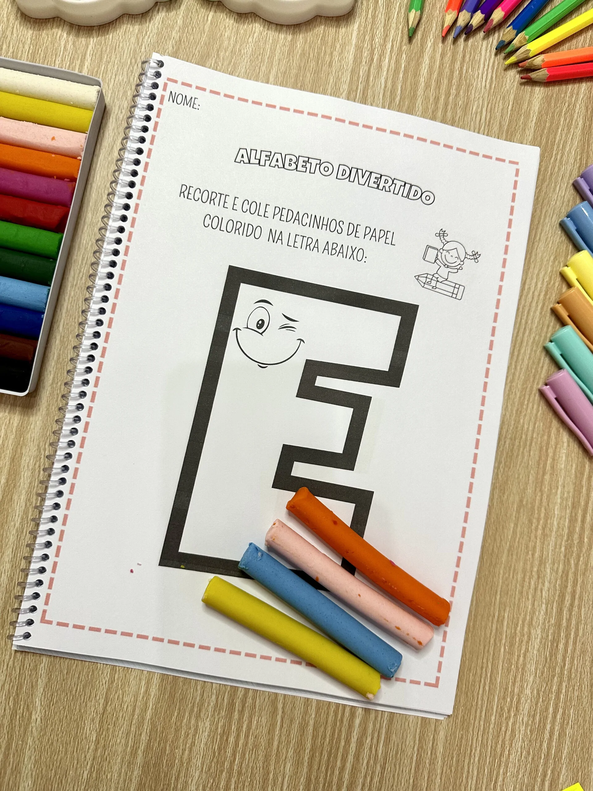Apostila Alfabeto Divertido - Imagem 5