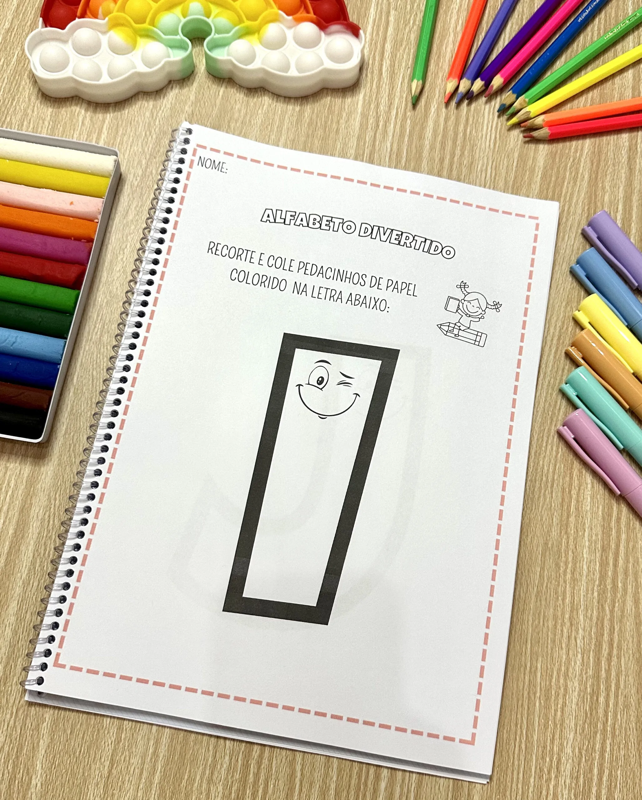 Apostila Alfabeto Divertido - Imagem 6