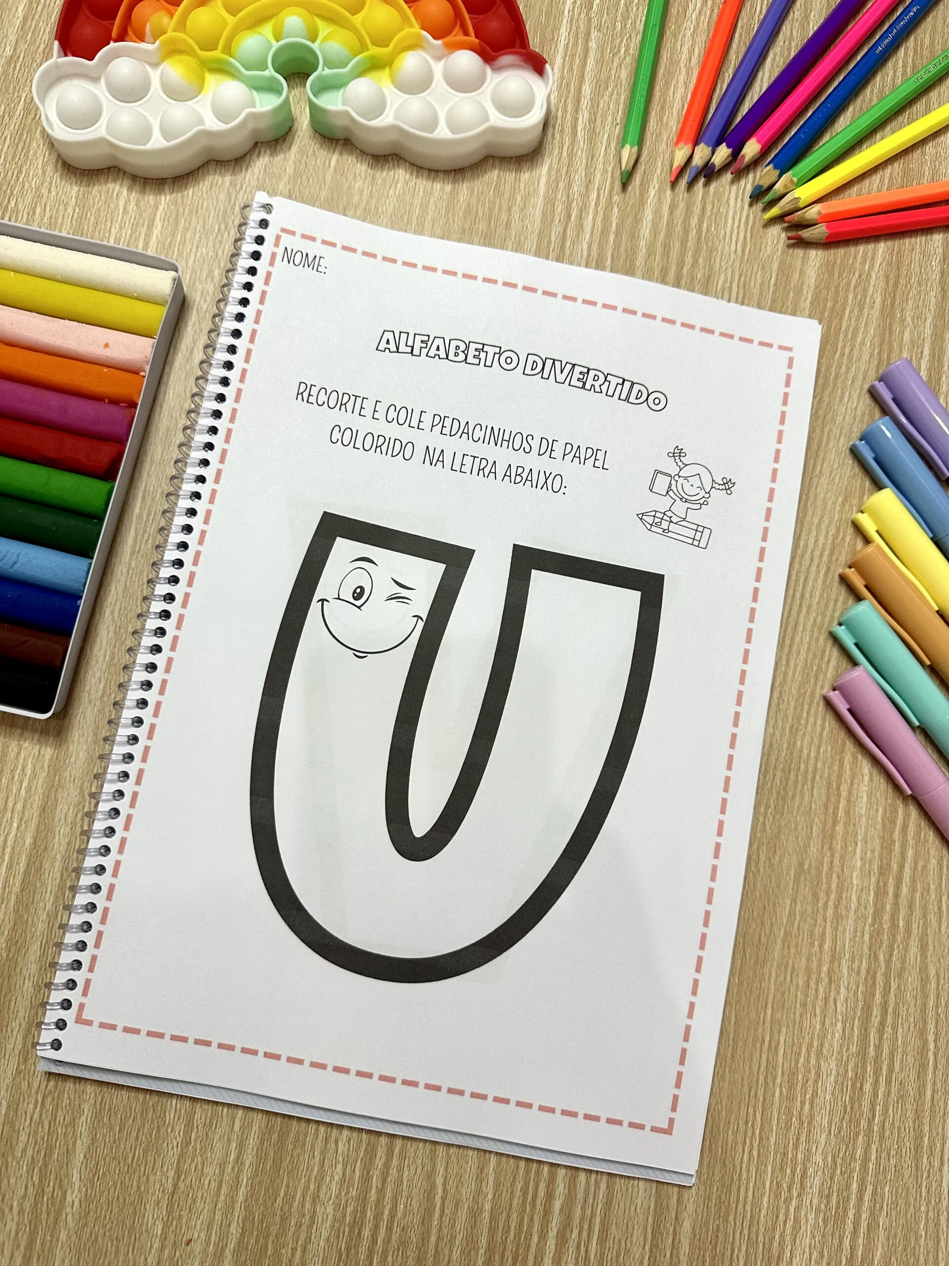 Apostila Alfabeto Divertido - Imagem 8