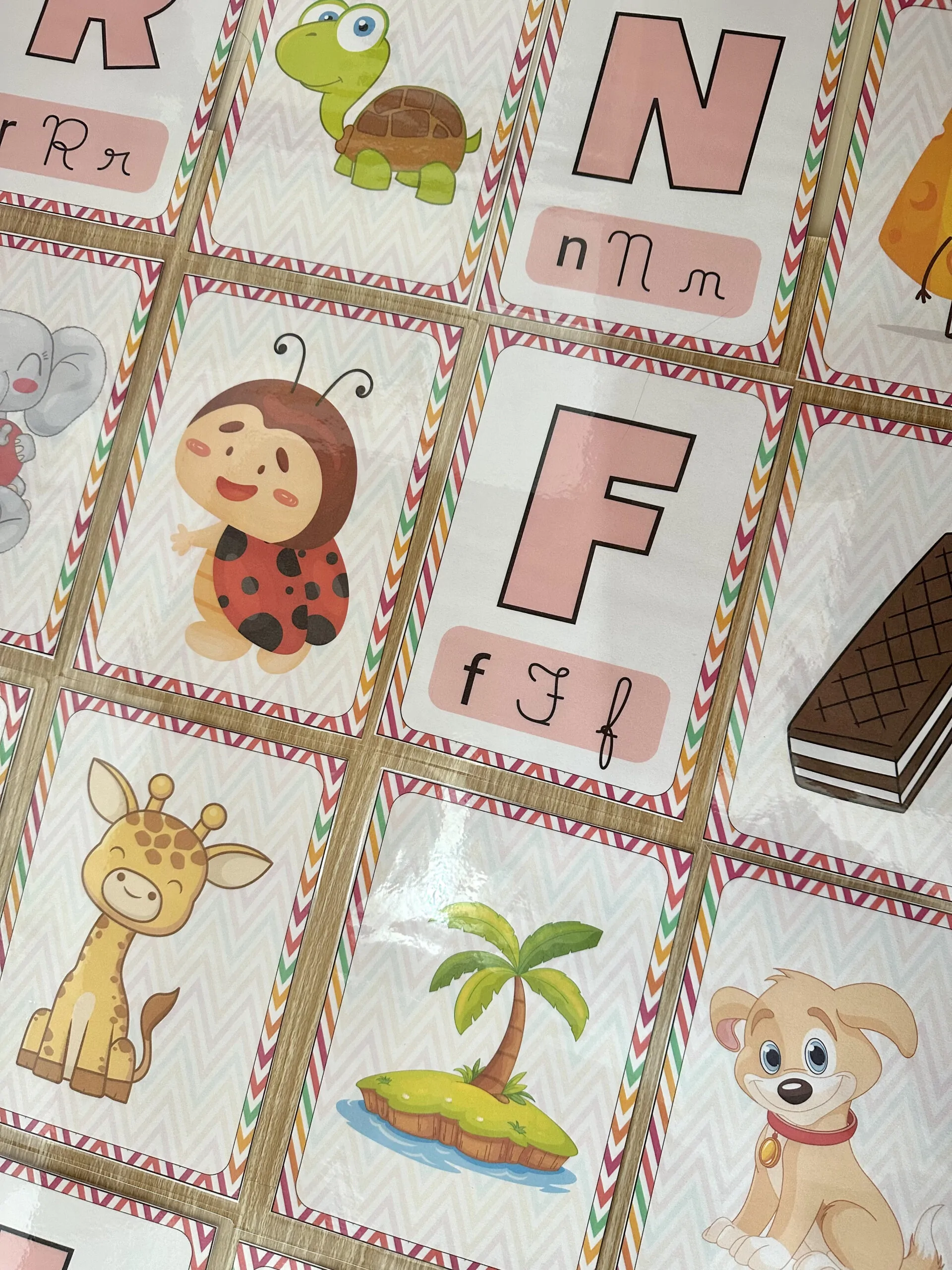 Cards do Alfabeto Para Pareamento