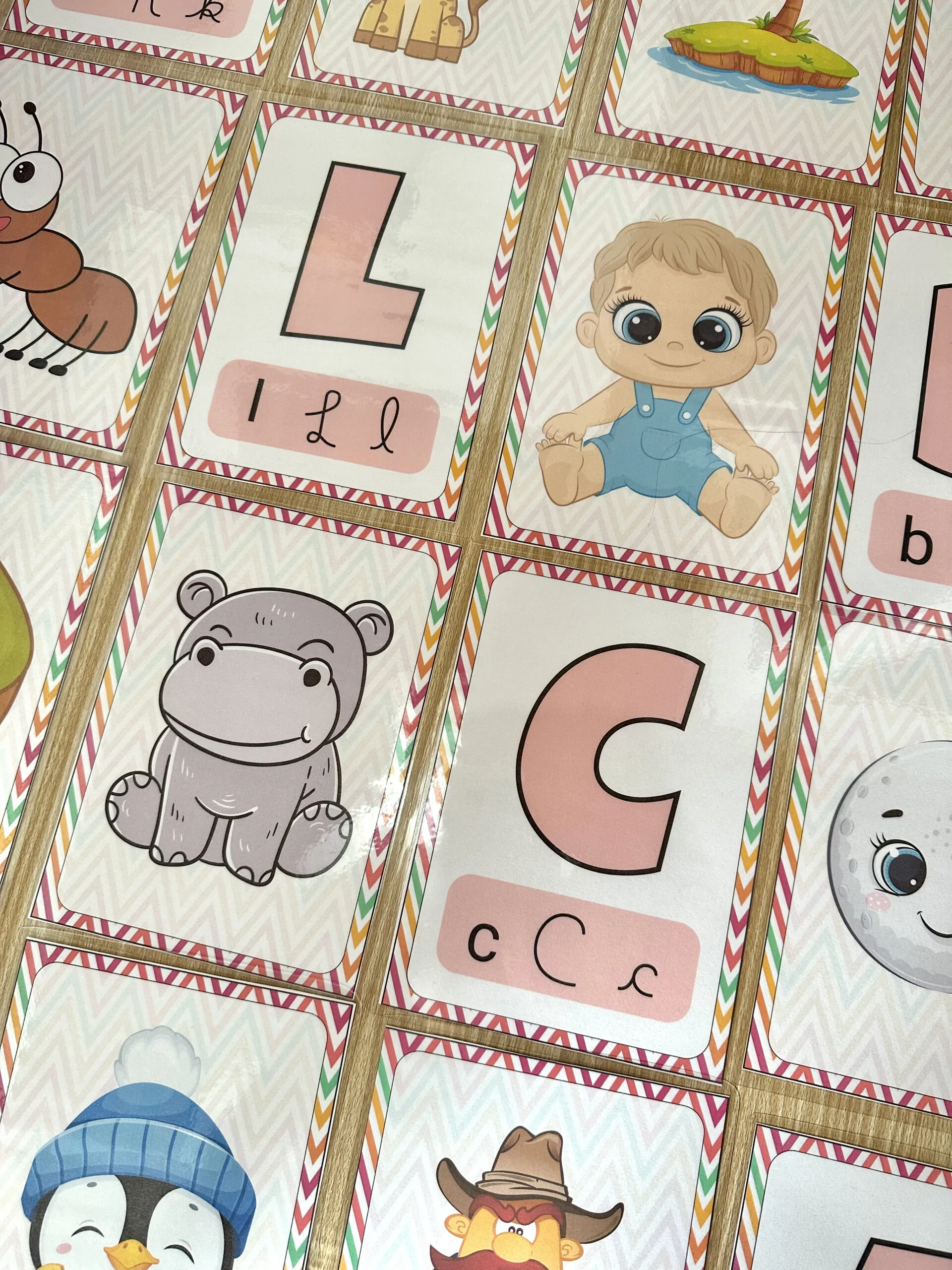 Cards do Alfabeto Para Pareamento - Imagem 2