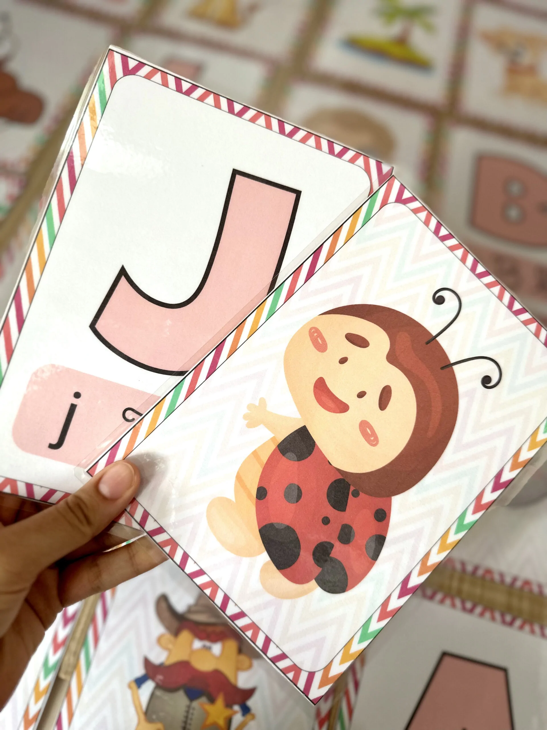 Cards do Alfabeto Para Pareamento - Imagem 4