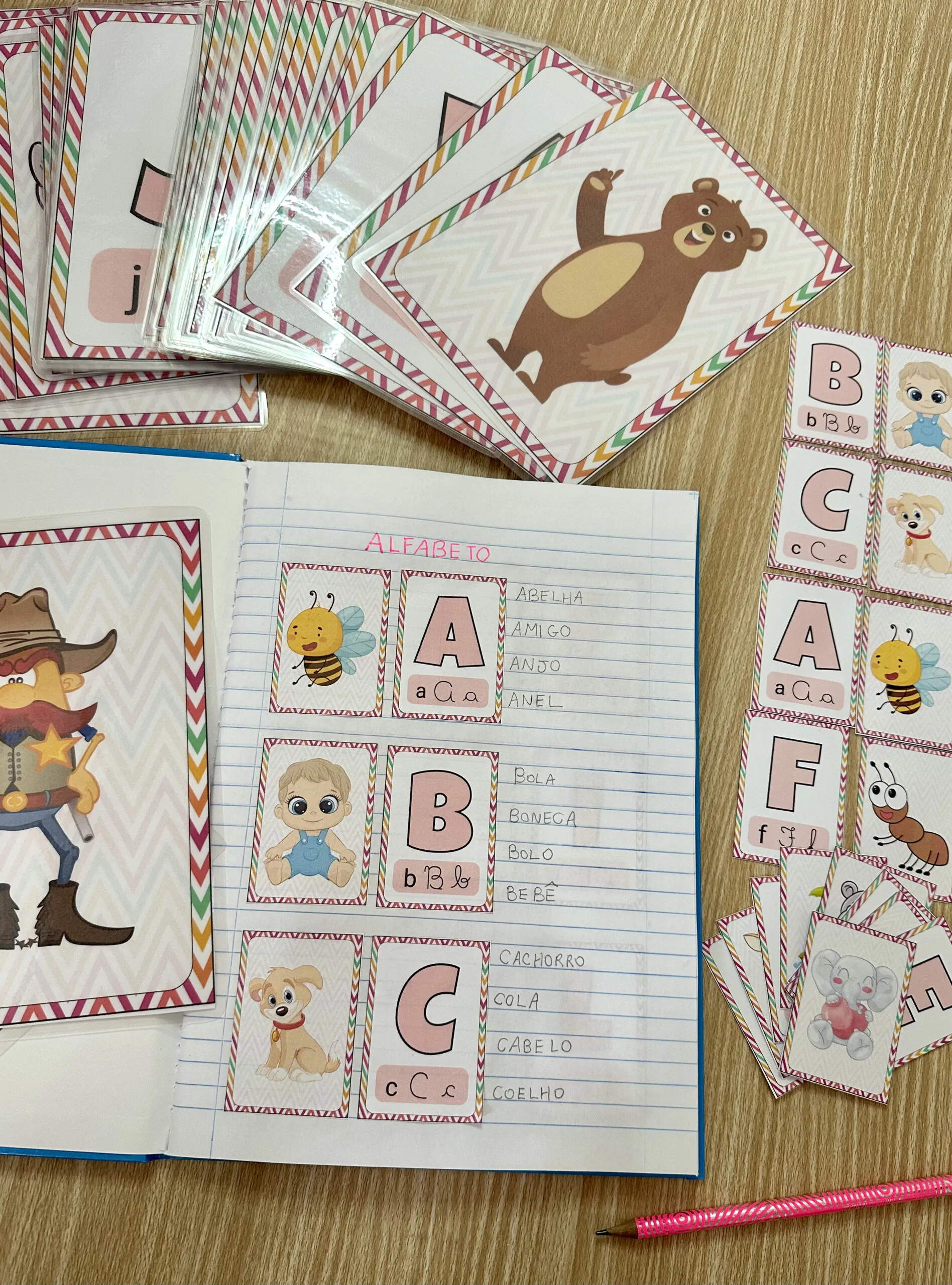Cards do Alfabeto Para Pareamento - Imagem 8