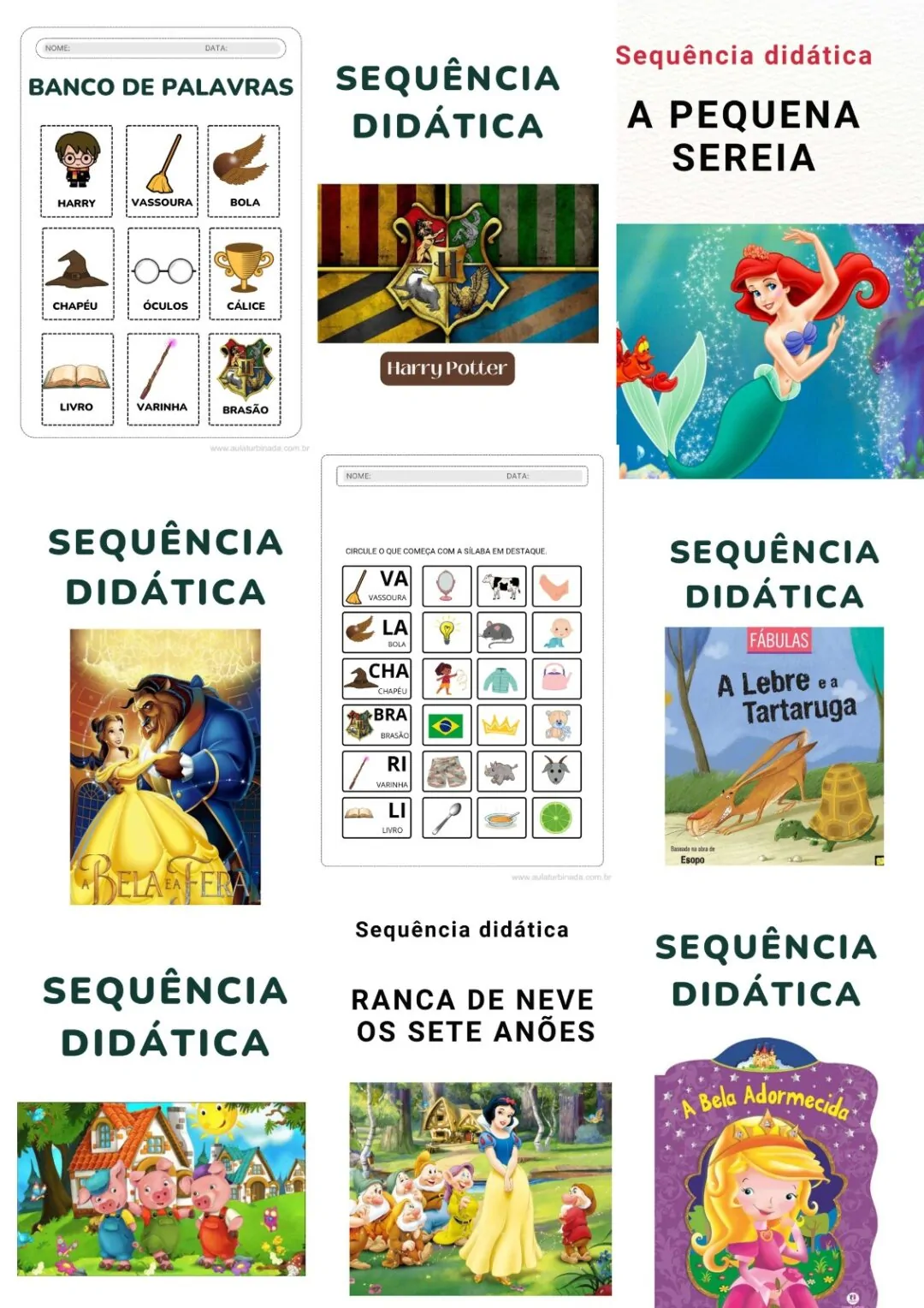 COMBO-Sequência Didática Com 258 Páginas