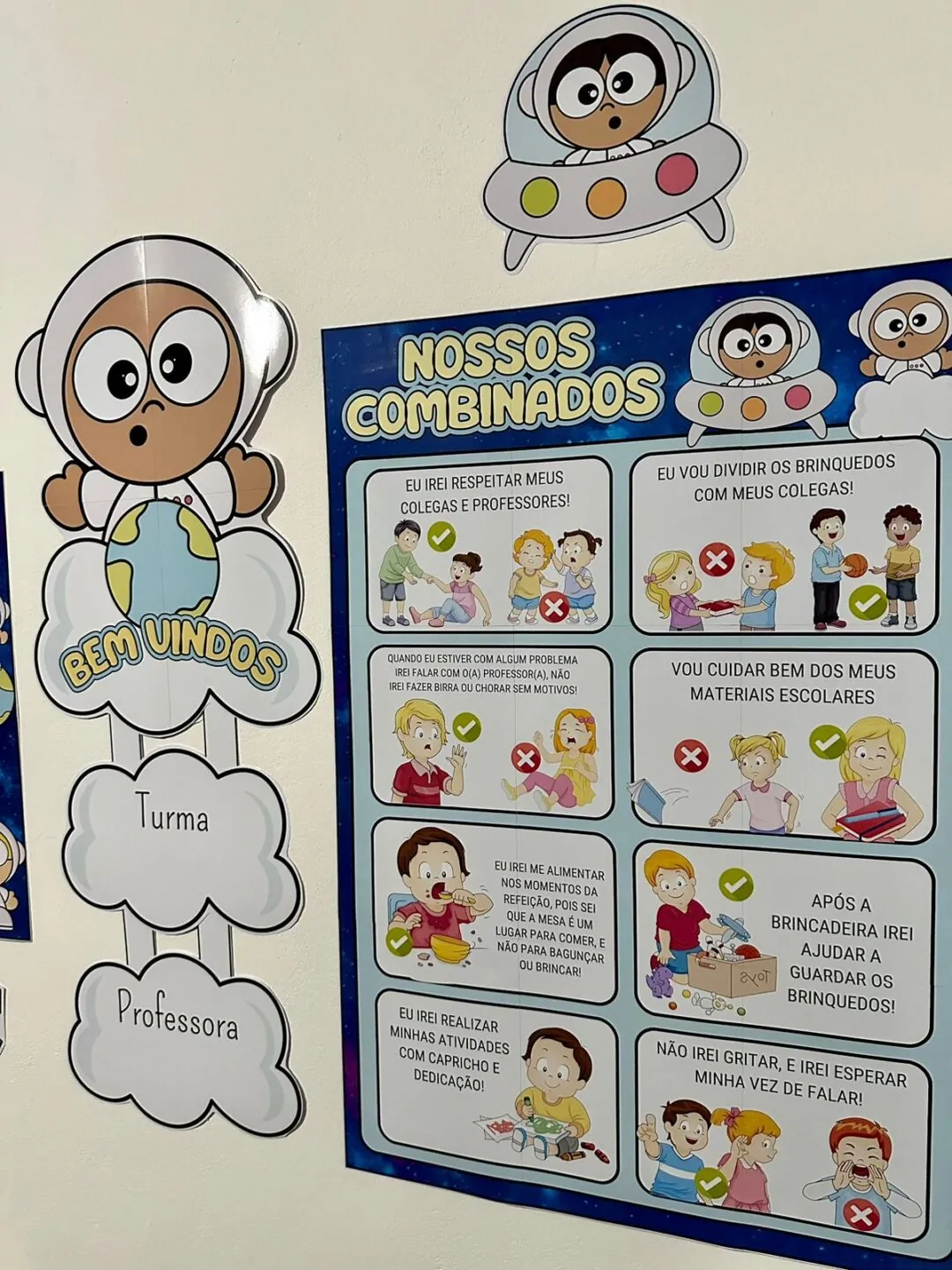 Kit Sala de Aula - Astronauta - Imagem 6