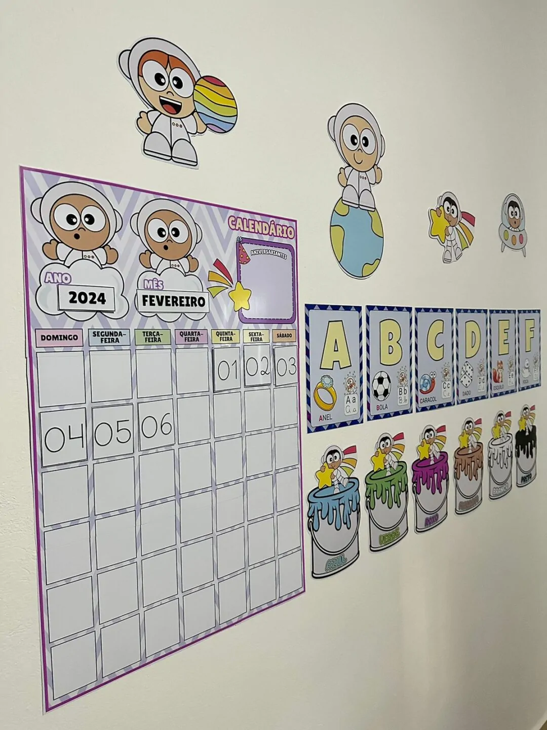 Kit Sala de Aula - Astronauta - Imagem 2