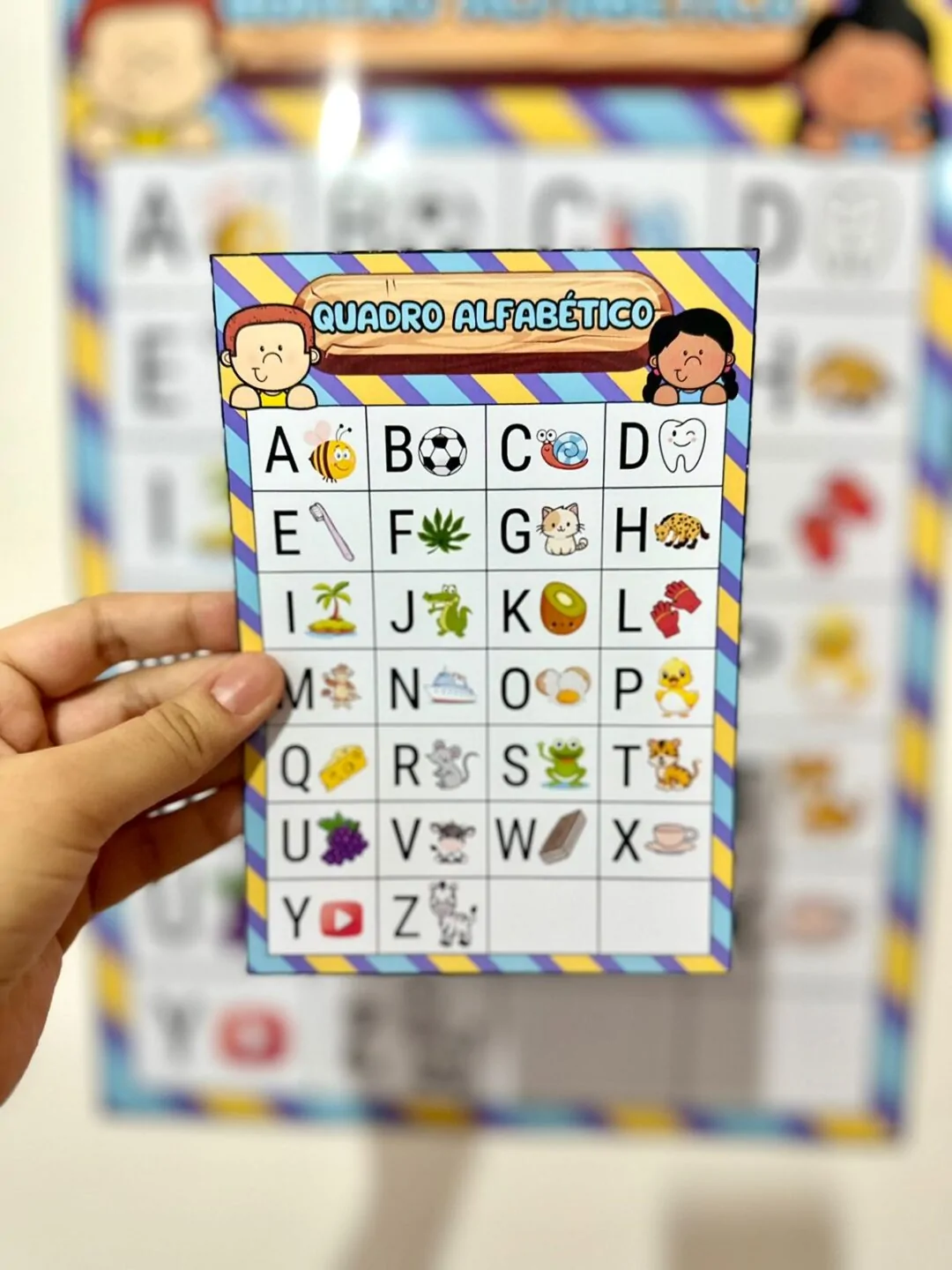 Quadro Alfabético - Imagem 6
