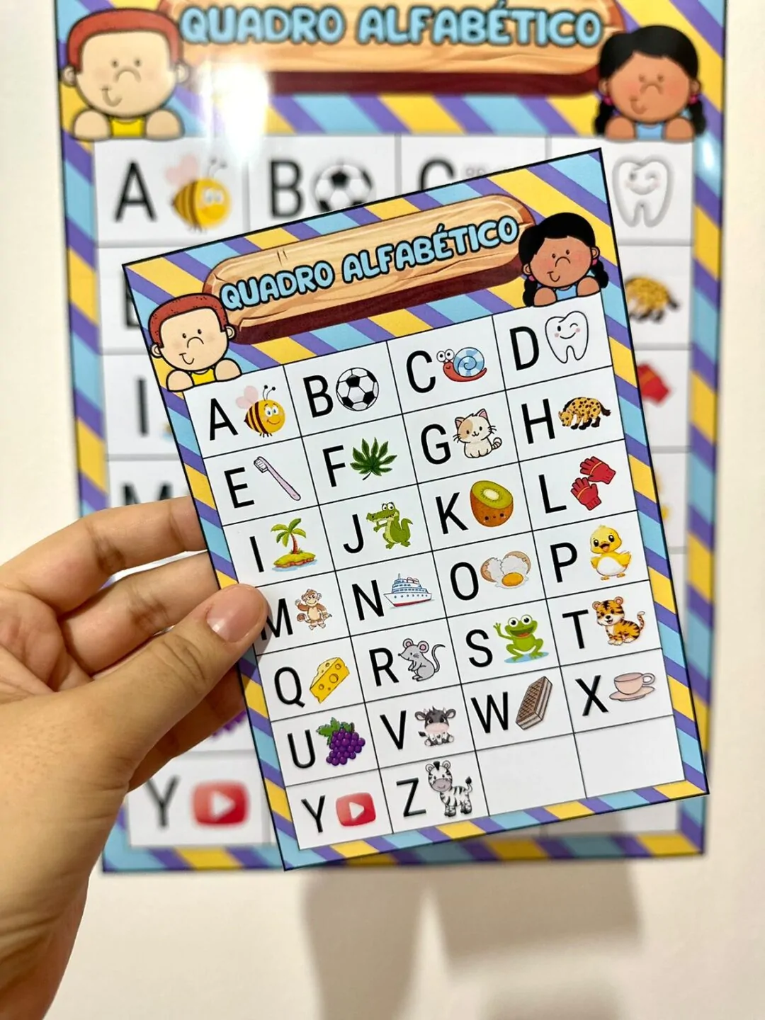Quadro Alfabético - Imagem 5